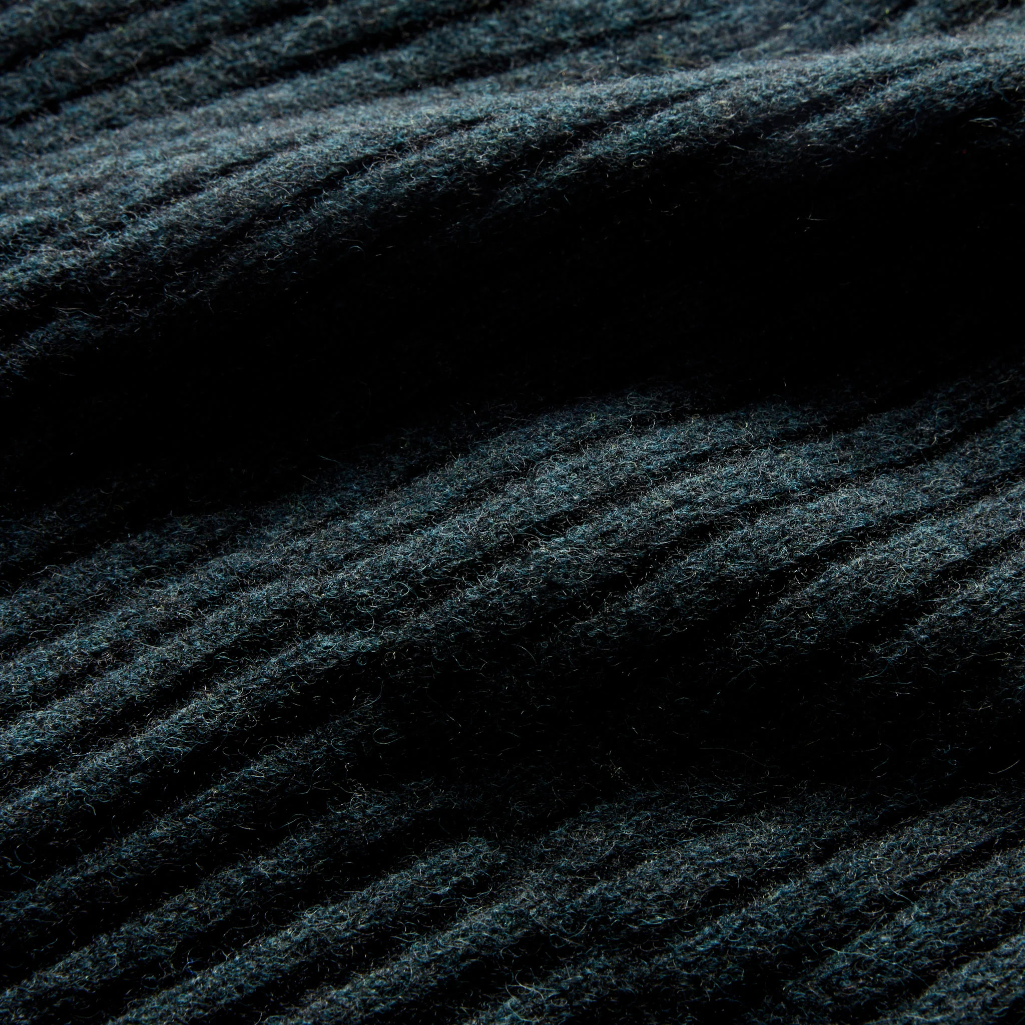The Rib Beanie in Dark Spruce - Image 4