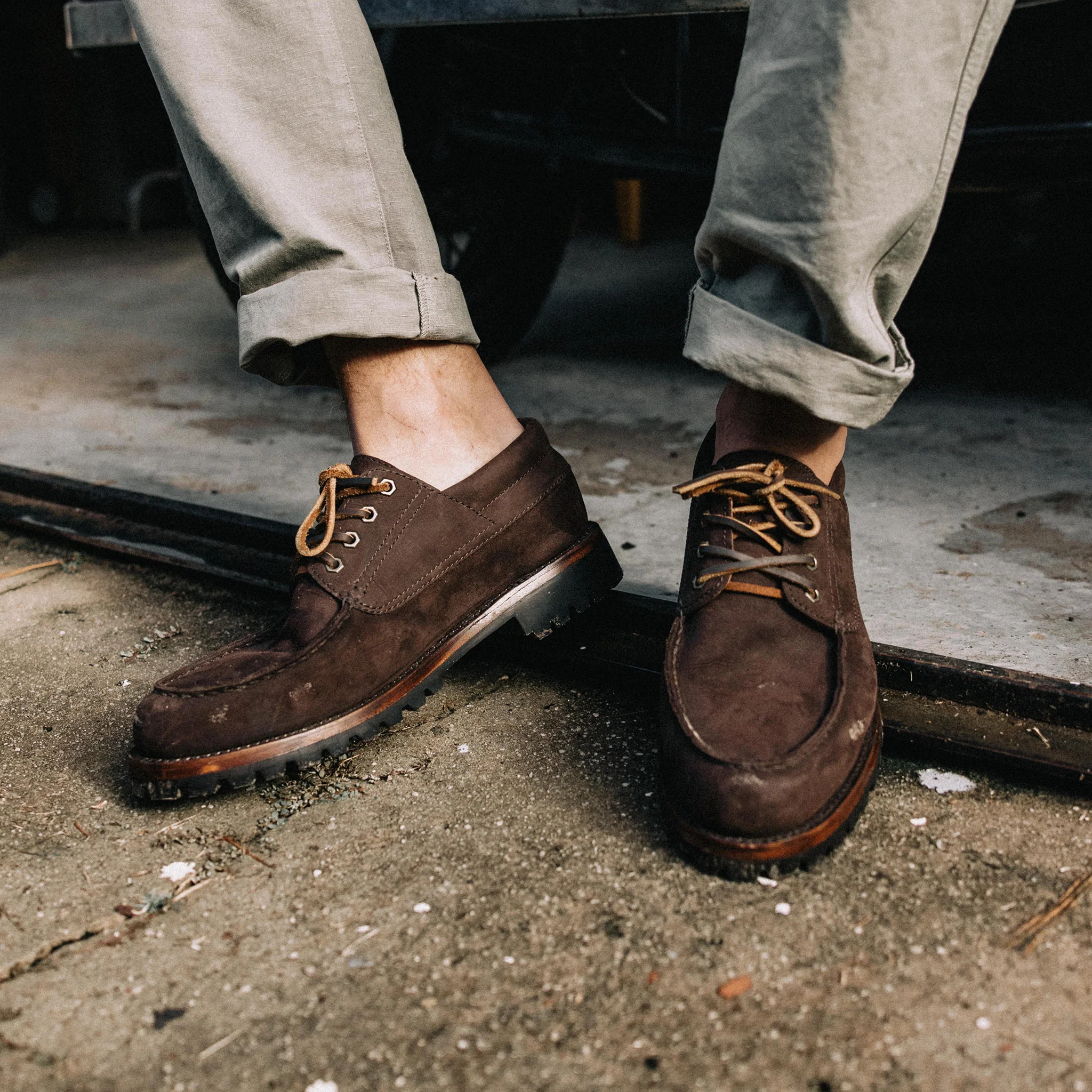 The Ridge Moc in Chocolate Nubuck - Image 2