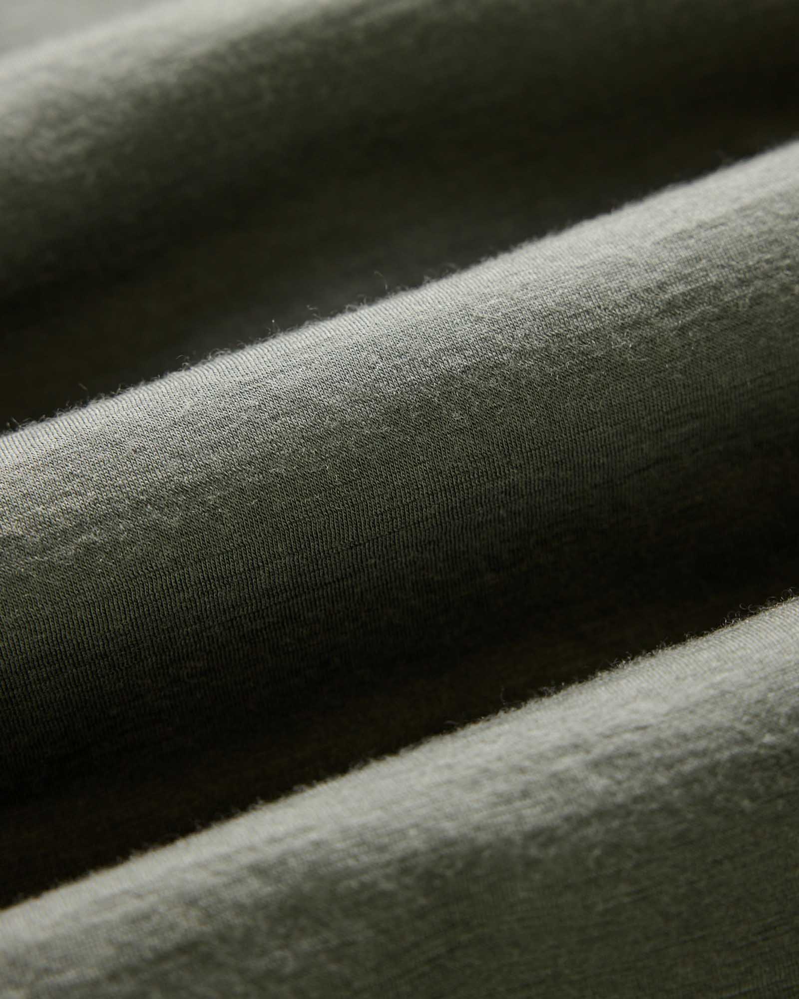The Ridgeline Merino Half Zip in Field Olive - Image 6