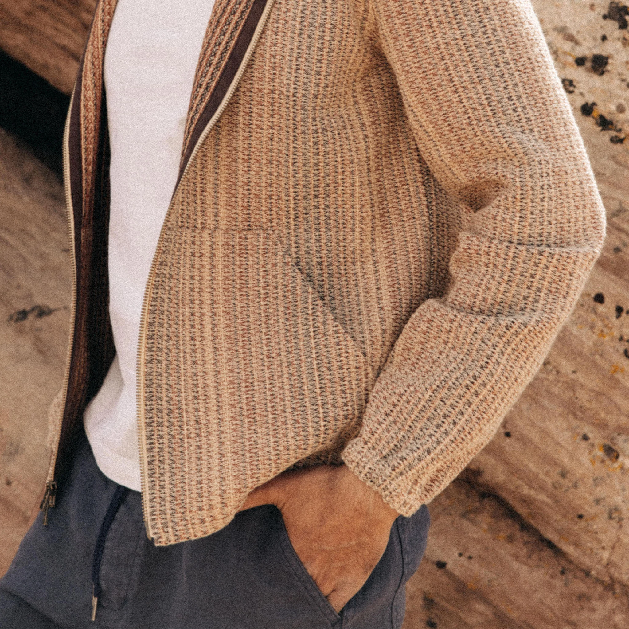 The Riptide Jacket in Baja Stripe - Image 5