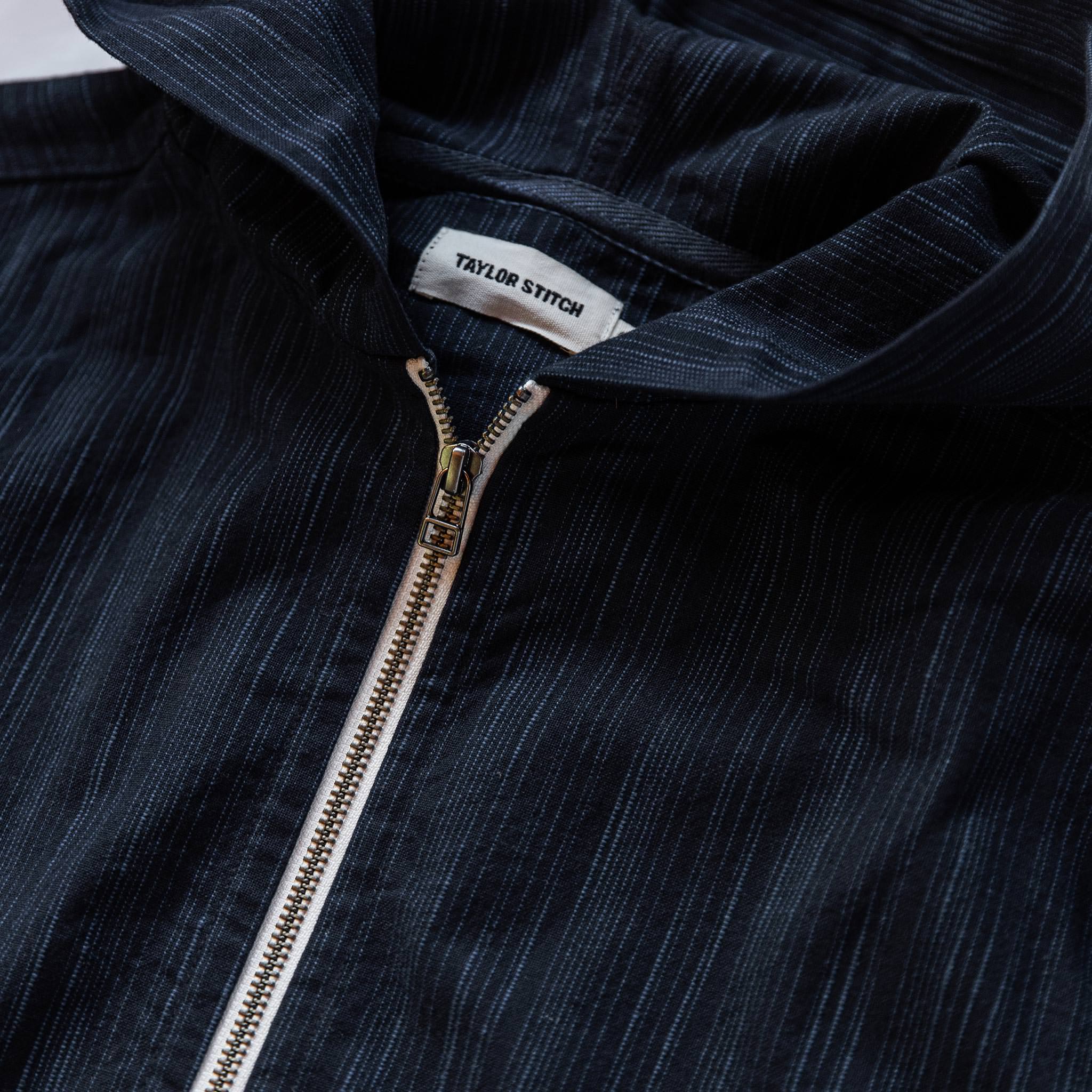 The Riptide Jacket in Indigo Slub - Image 6