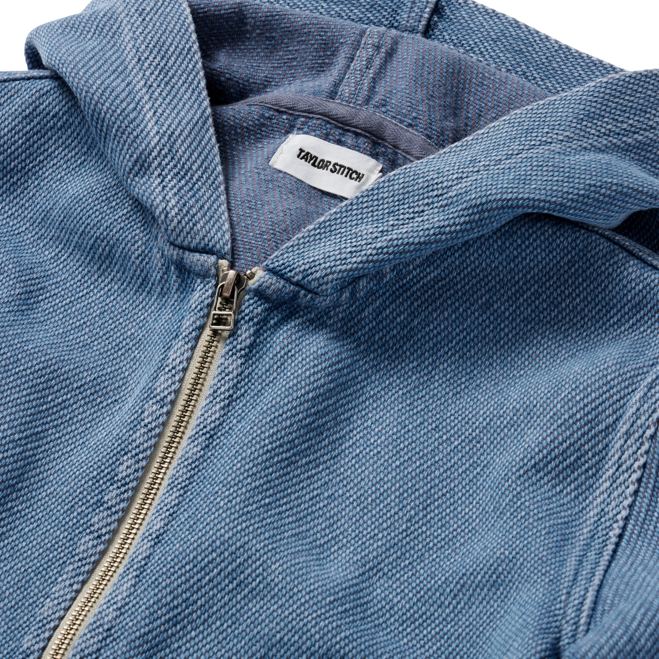 The Riptide Jacket in Washed Indigo Twill - Image 5