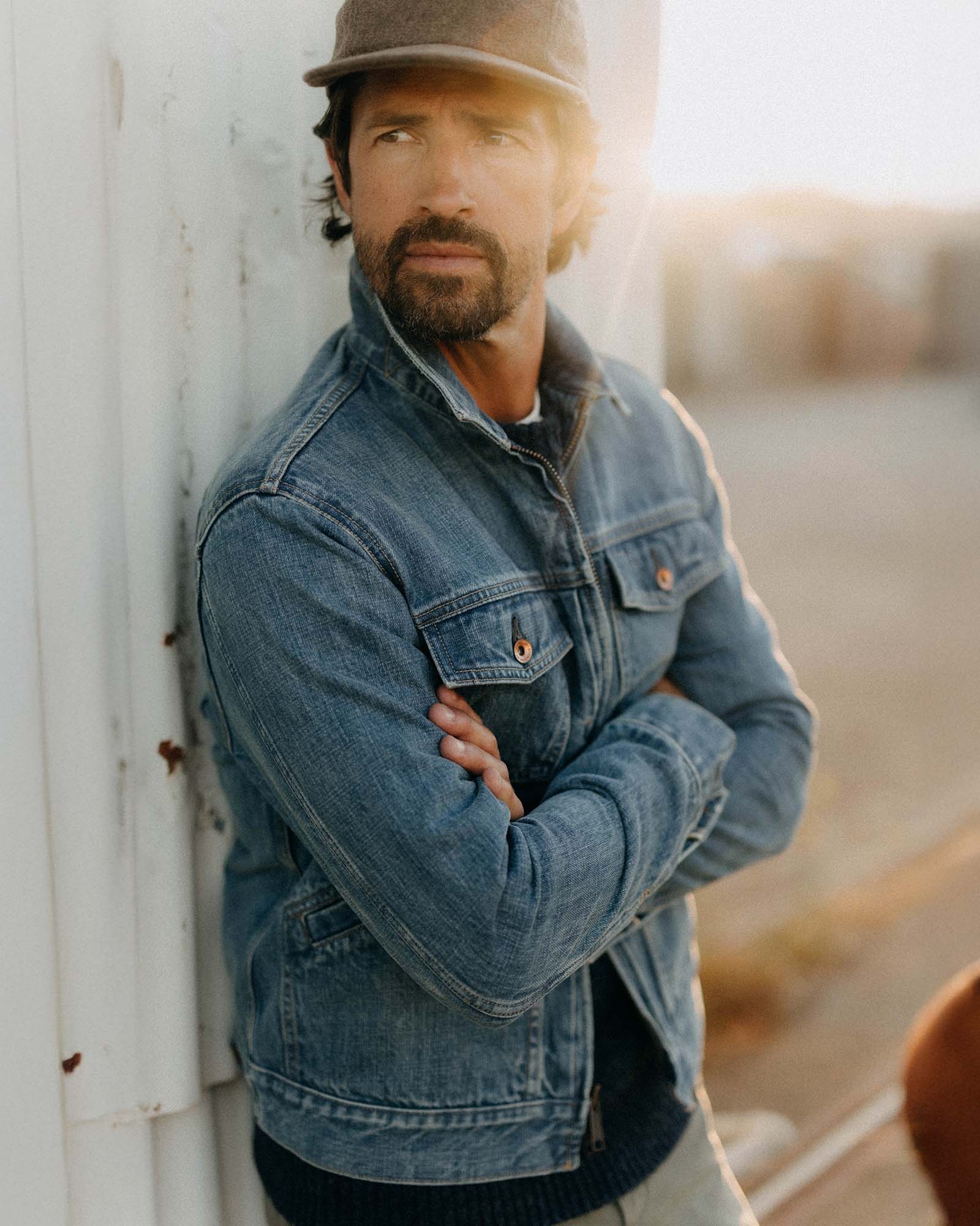 The Roper Jacket in Vintage Wash Organic Selvedge - Image 2