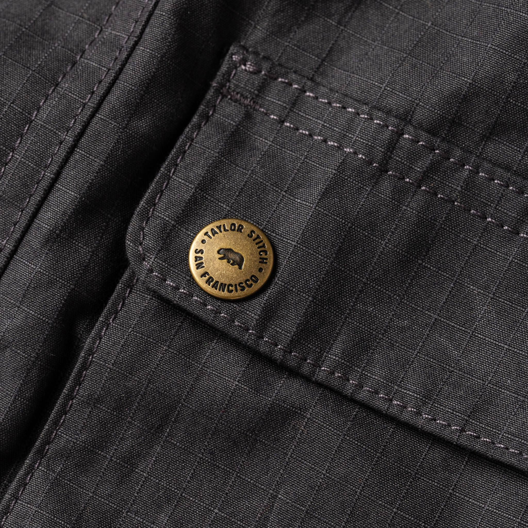 The Rover Jacket in Ripstop Slate Dry Wax - Image 10