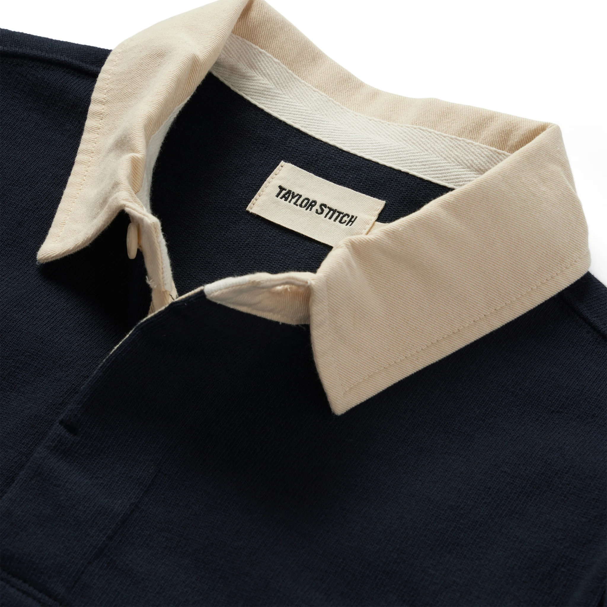 The Rugby Shirt in Dark Navy - Image 5