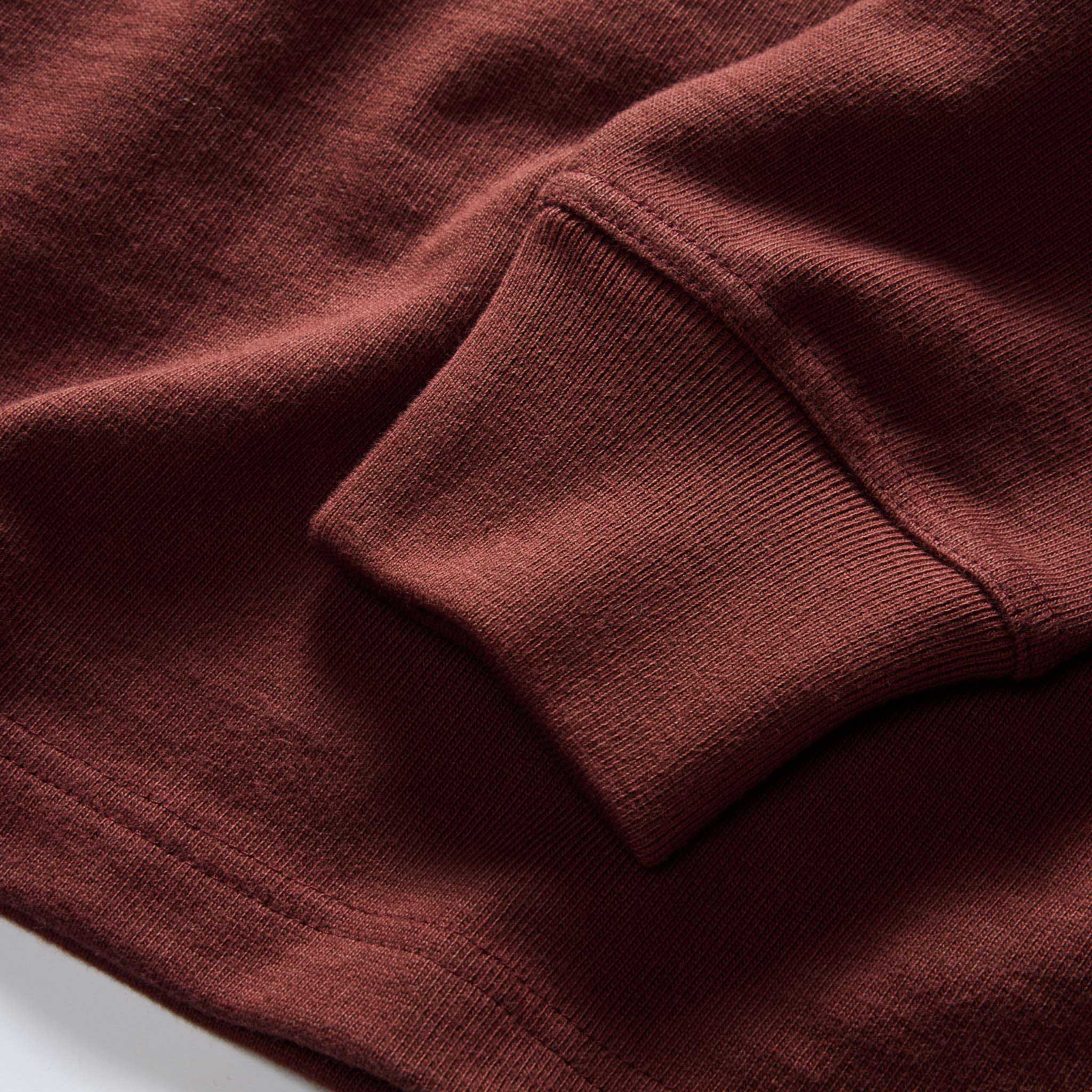 The Rugby Shirt in Dried Cherry Stripe - Image 6