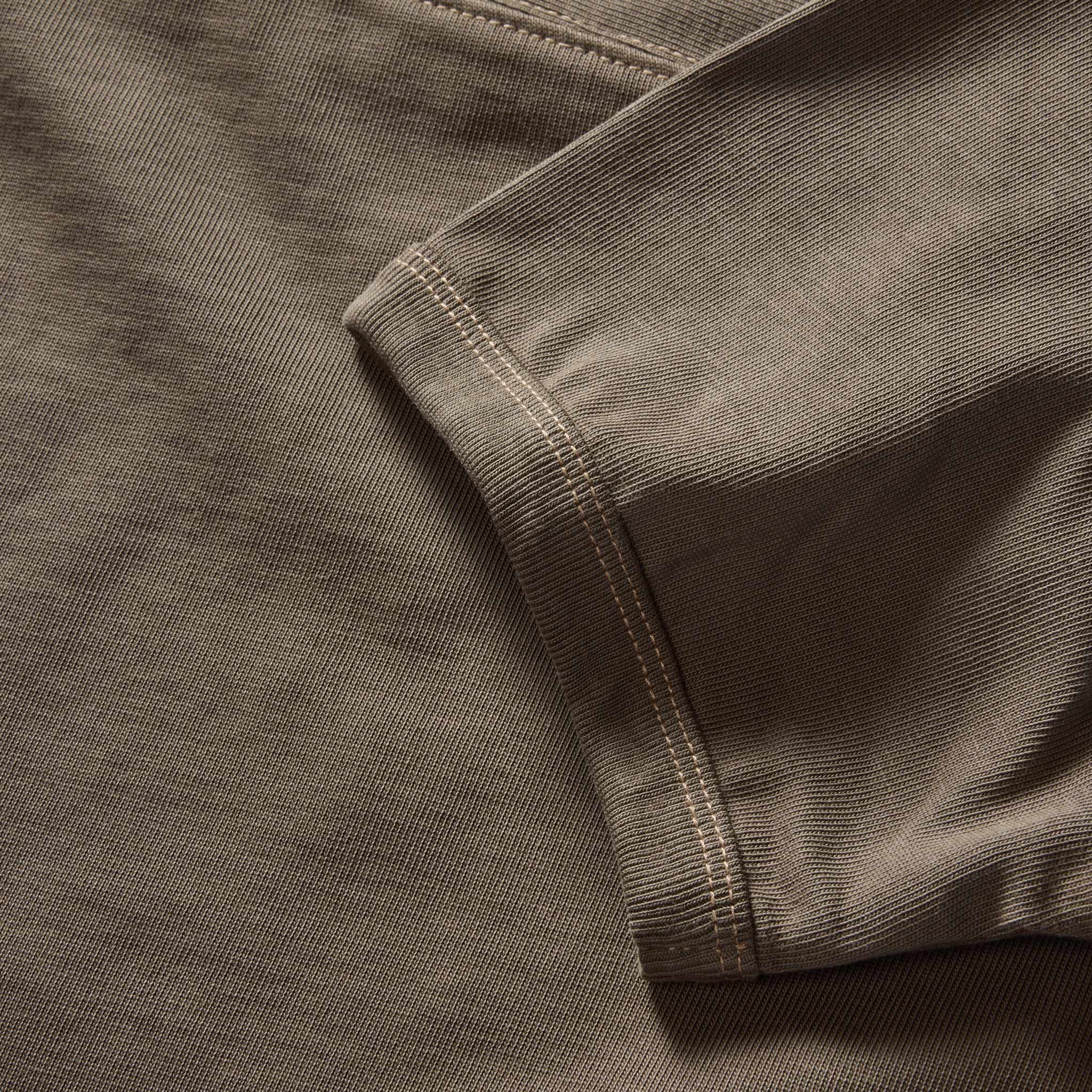 The Rugby Tee in Smoked Olive - Image 6