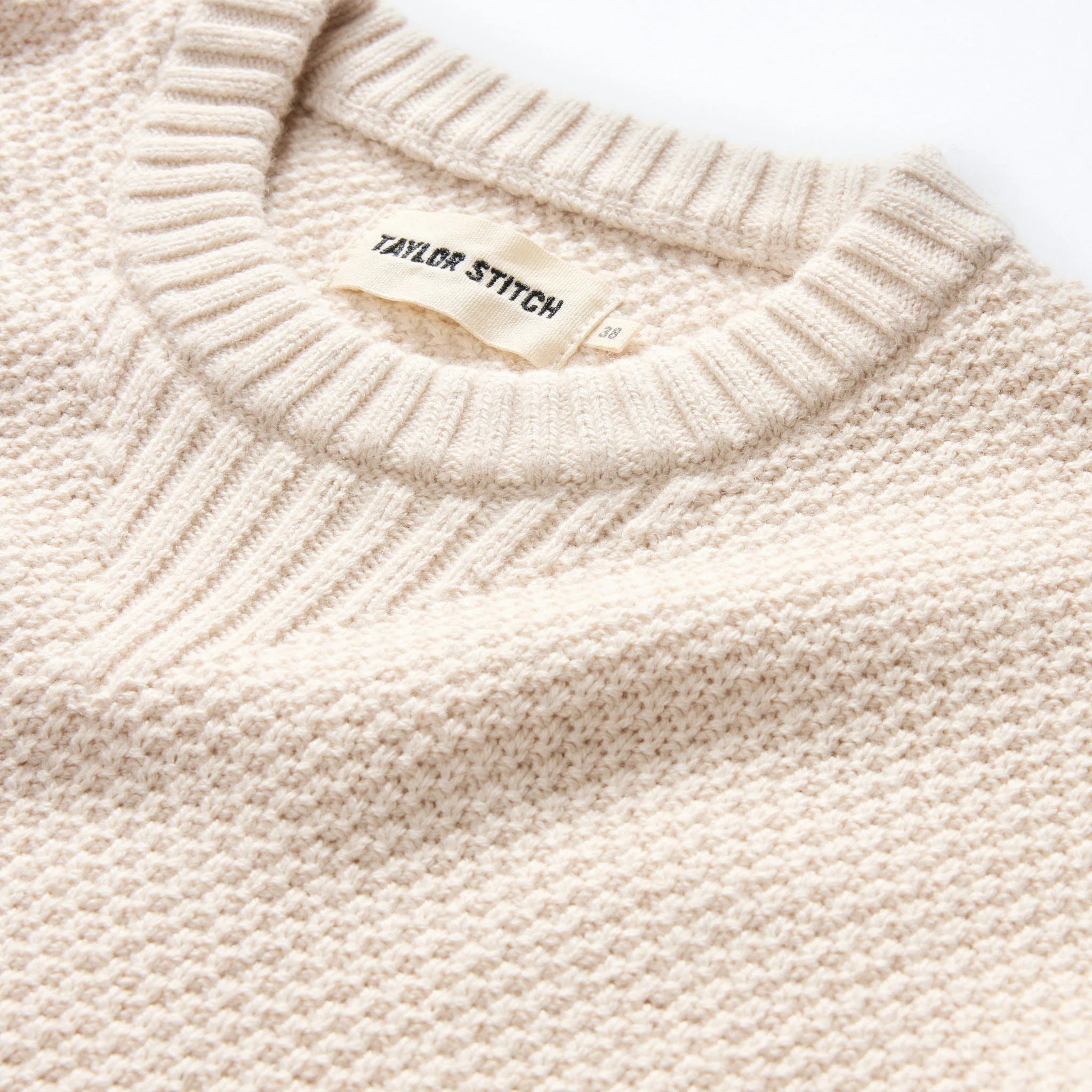 The Russell Sweater in Heather Oat - Image 6