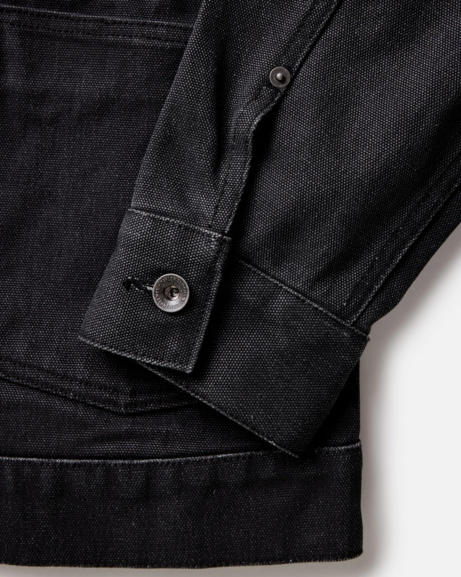 The Ryder Jacket in Coal Chipped Canvas - Image 7