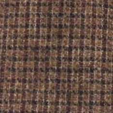 The Saddler Shirt in Burnt Caramel Check Wool - Image 7