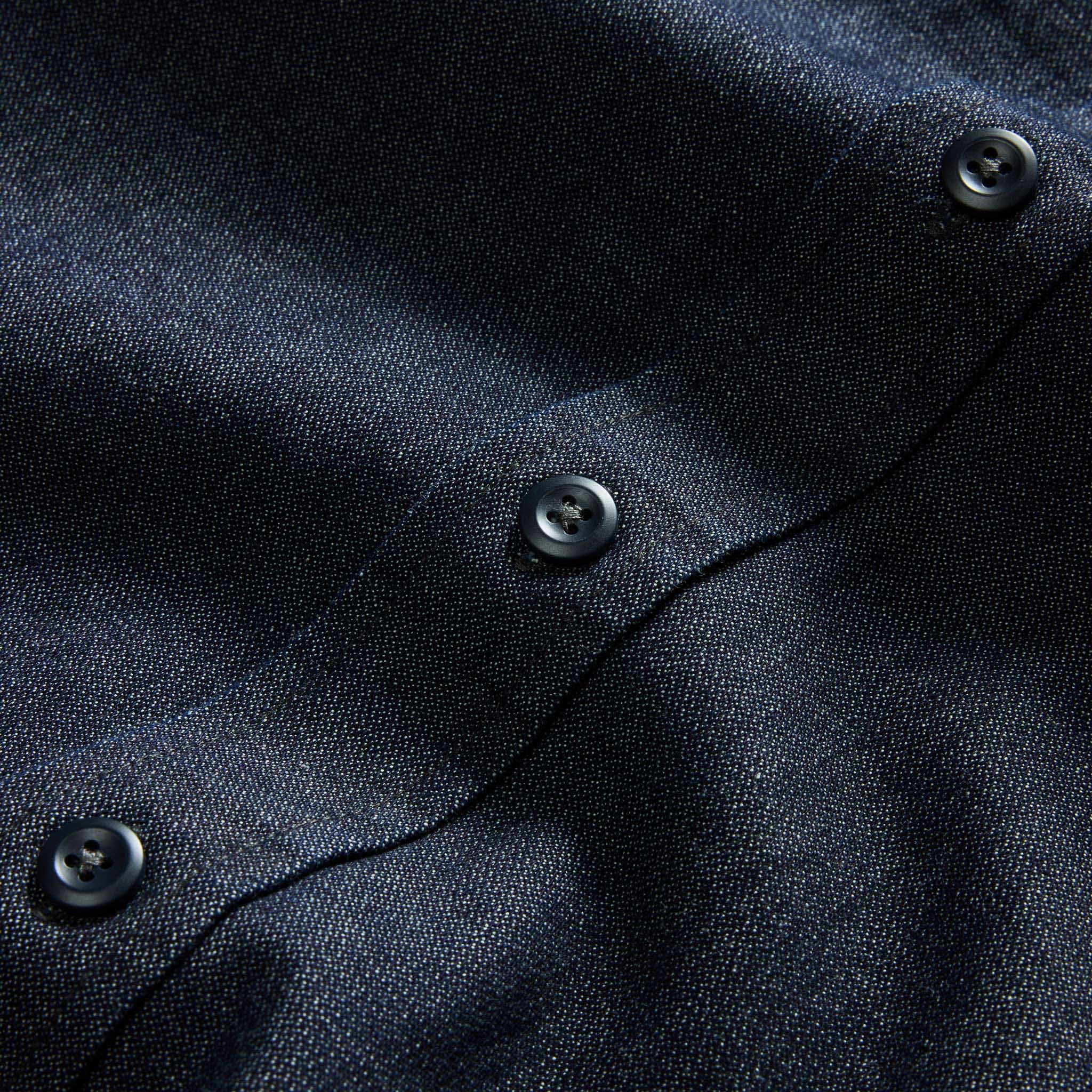 The Saddler Shirt in Indigo Broken Twill - Image 7