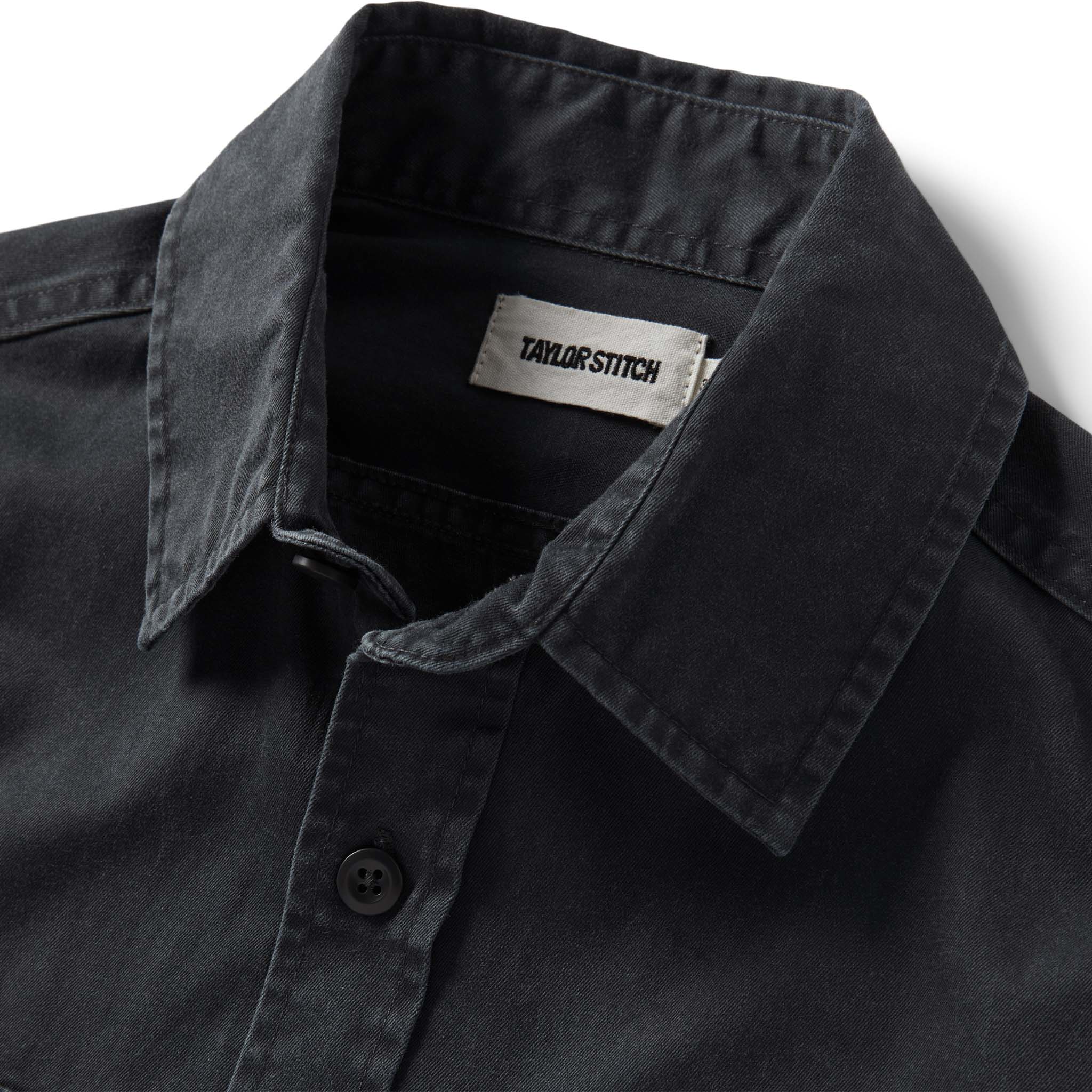 The Saddler Shirt in Washed Coal - Image 5