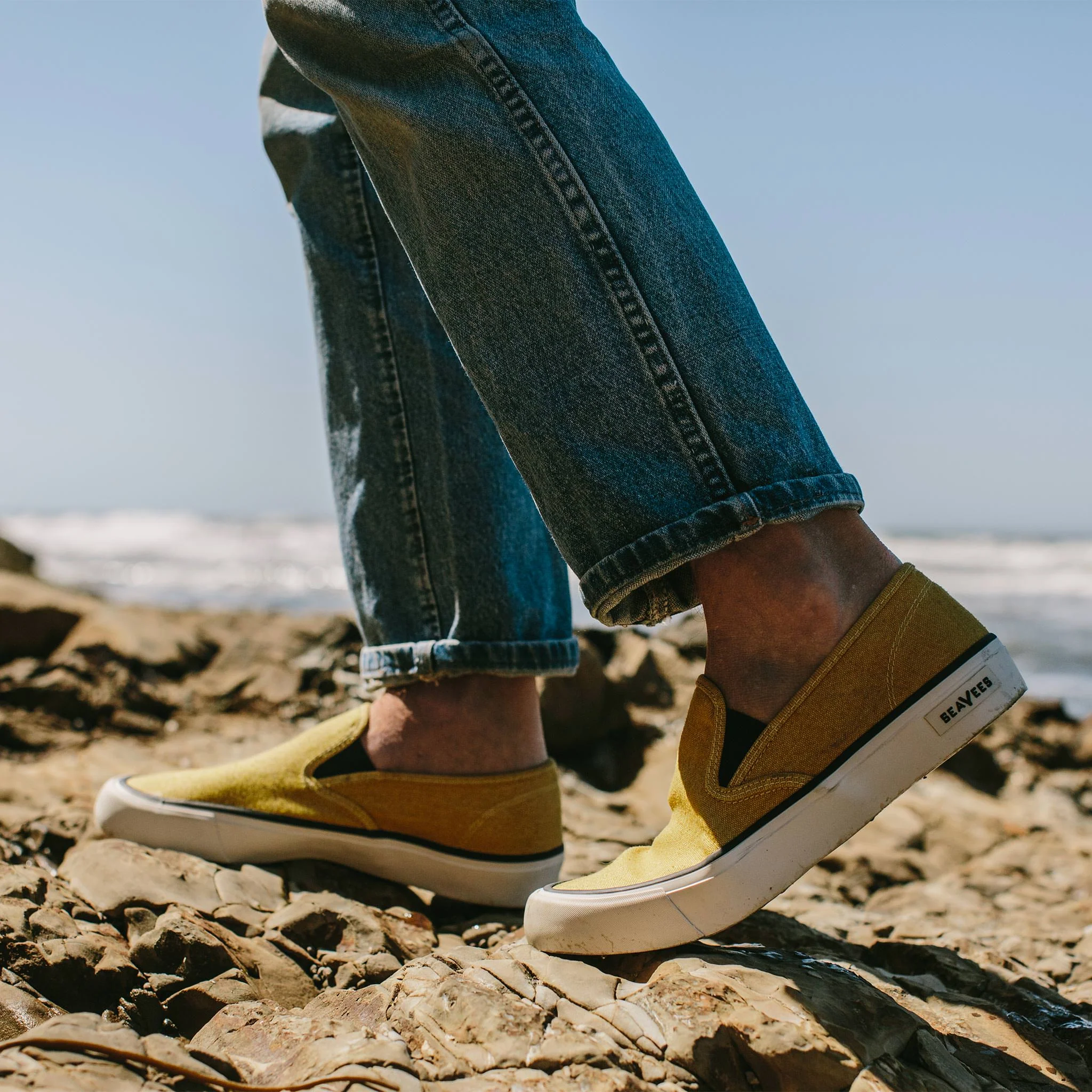 The Sano Slip-On in Gold Boss Duck - Image 3