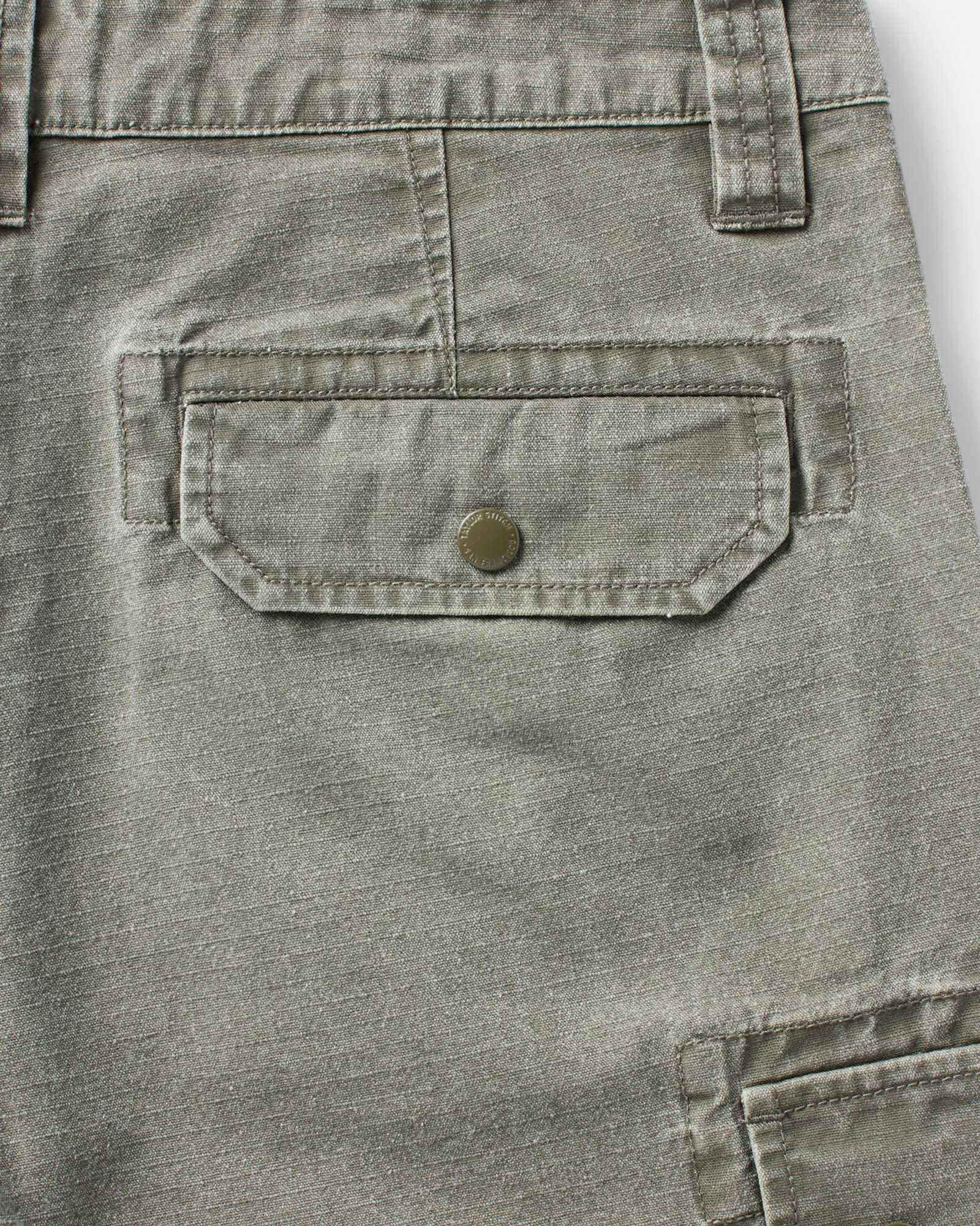 The Scout Short in Burnt Olive Ripstop - Image 7