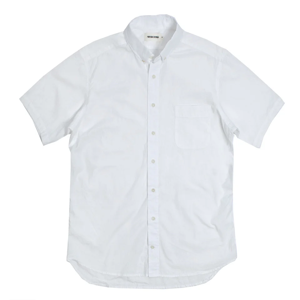 The Short Sleeve Jack in White - Image 3