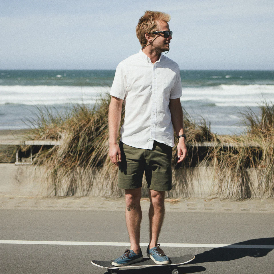 The Short Sleeve Jack in White - Image 4