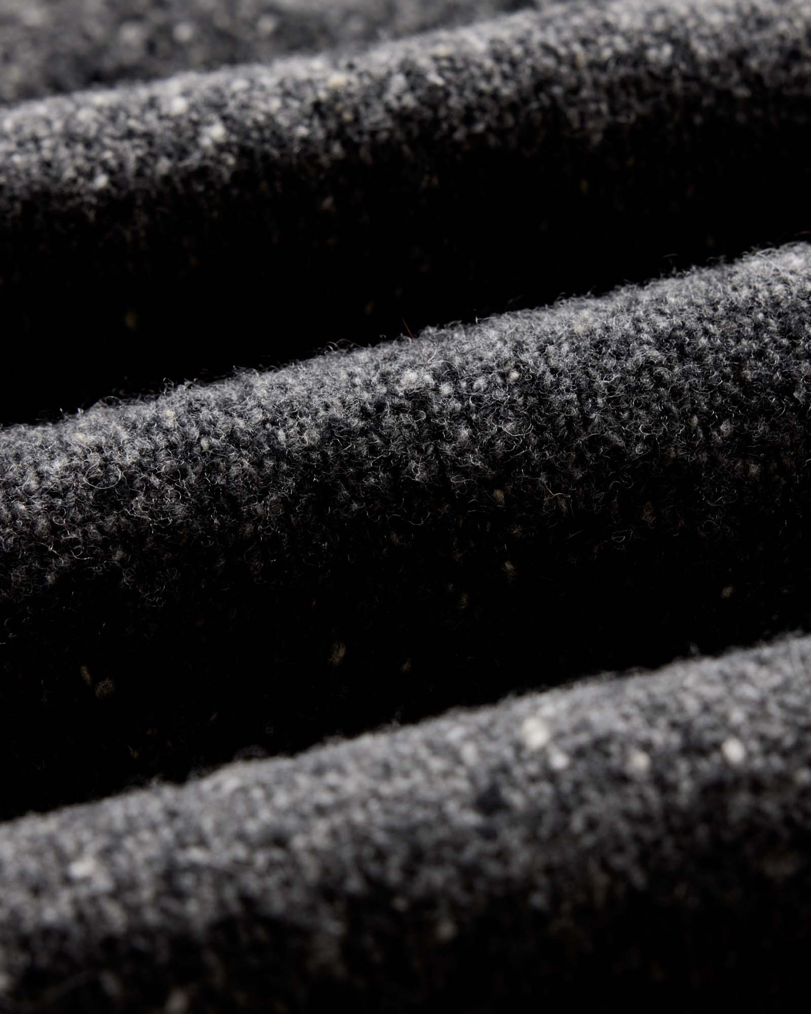 The Seafarer Sweater in Charcoal Donegal - Image 6