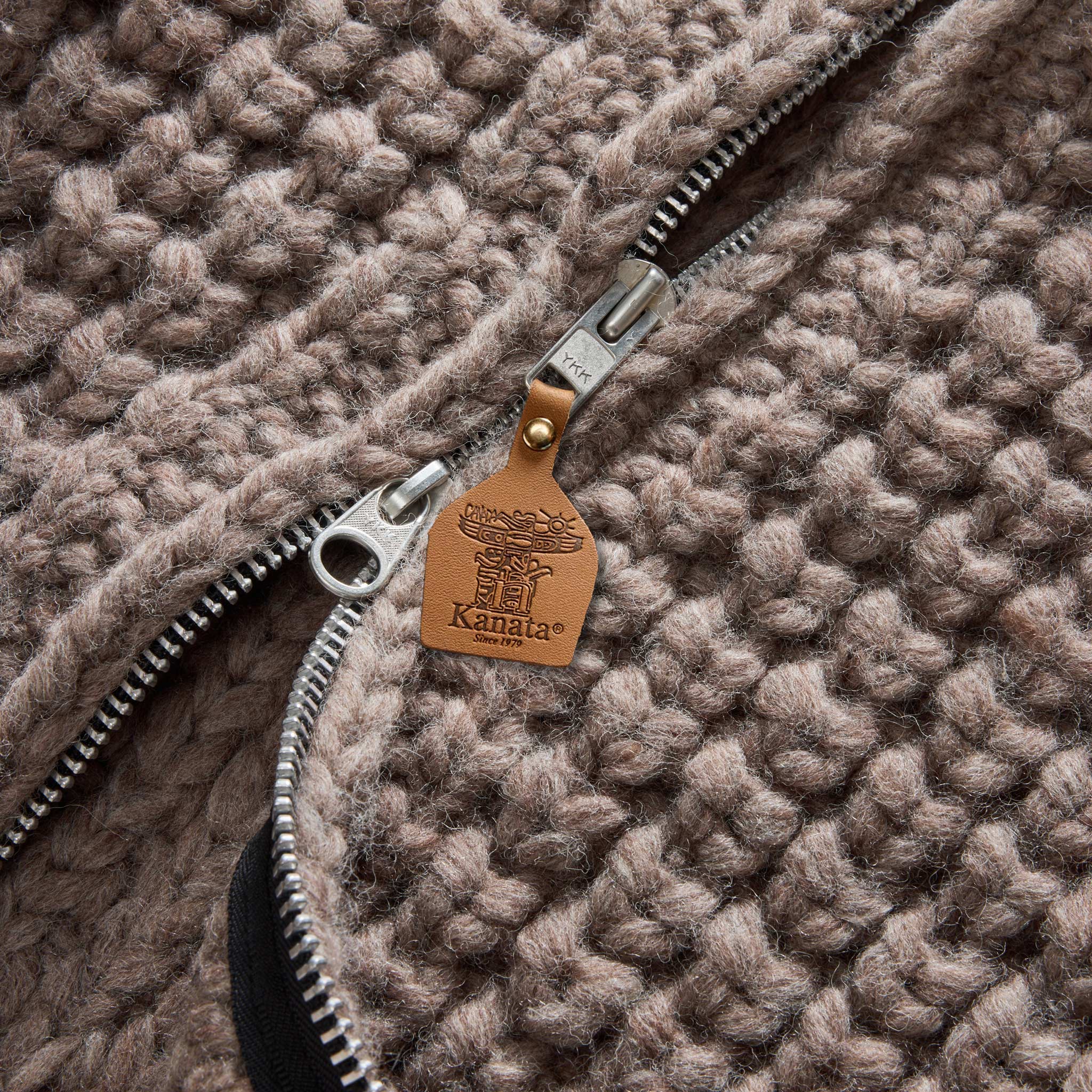 The Seawall Hand-Knit Sweater in Heather Sable - Image 7