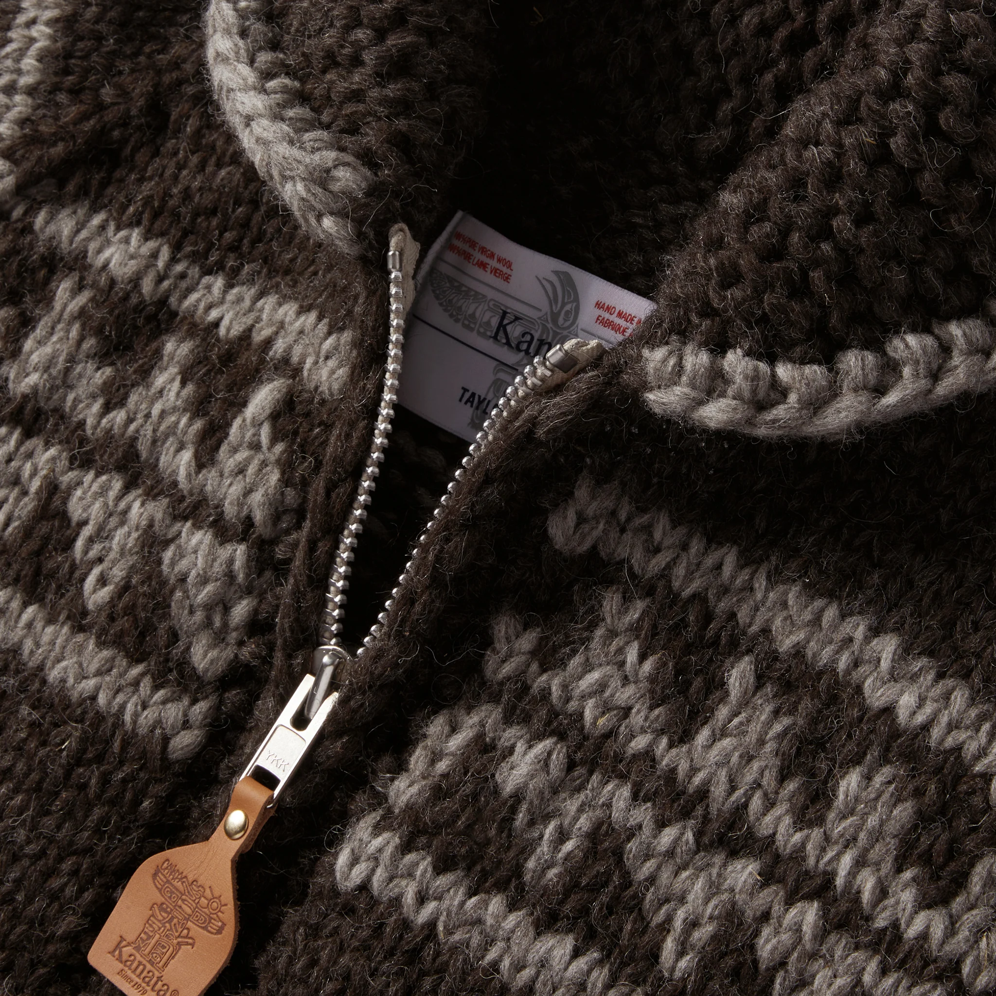 The Seawall Hand-Knit Sweater in Mahogany - Image 6