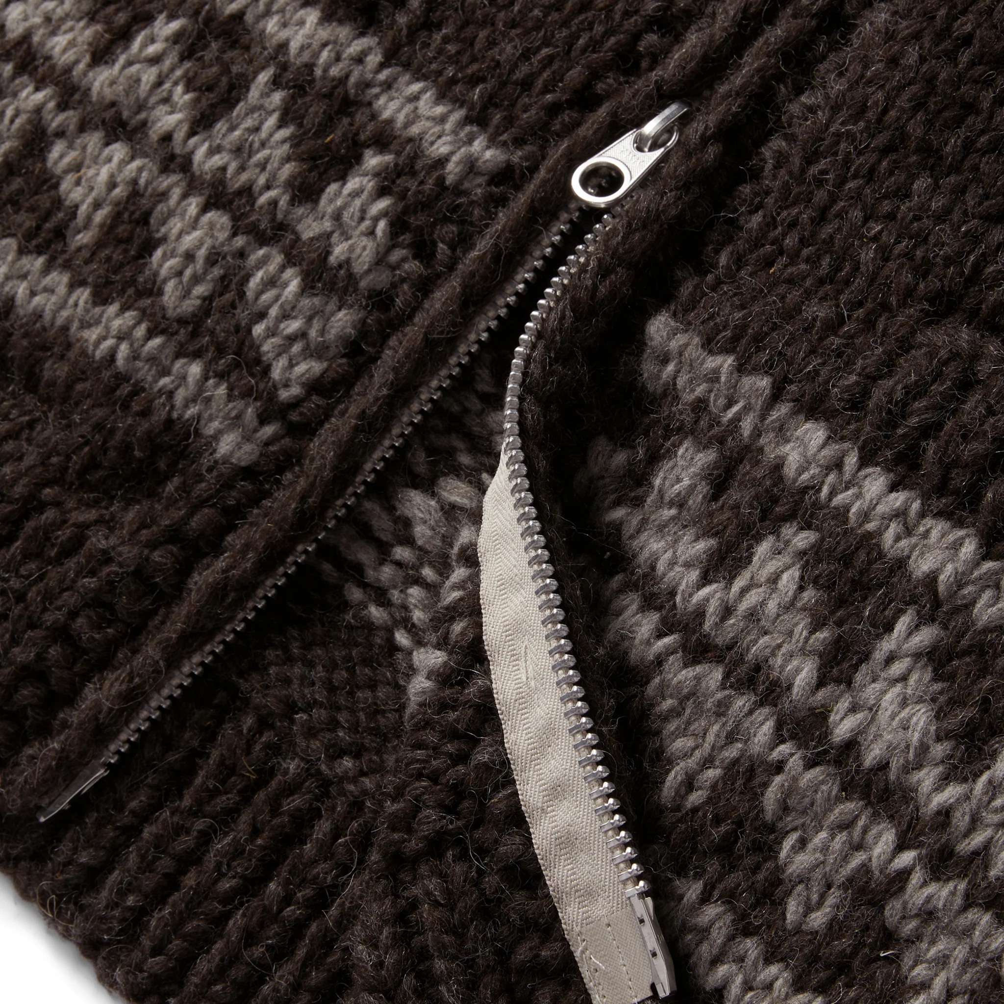 The Seawall Hand-Knit Sweater in Mahogany - Image 7