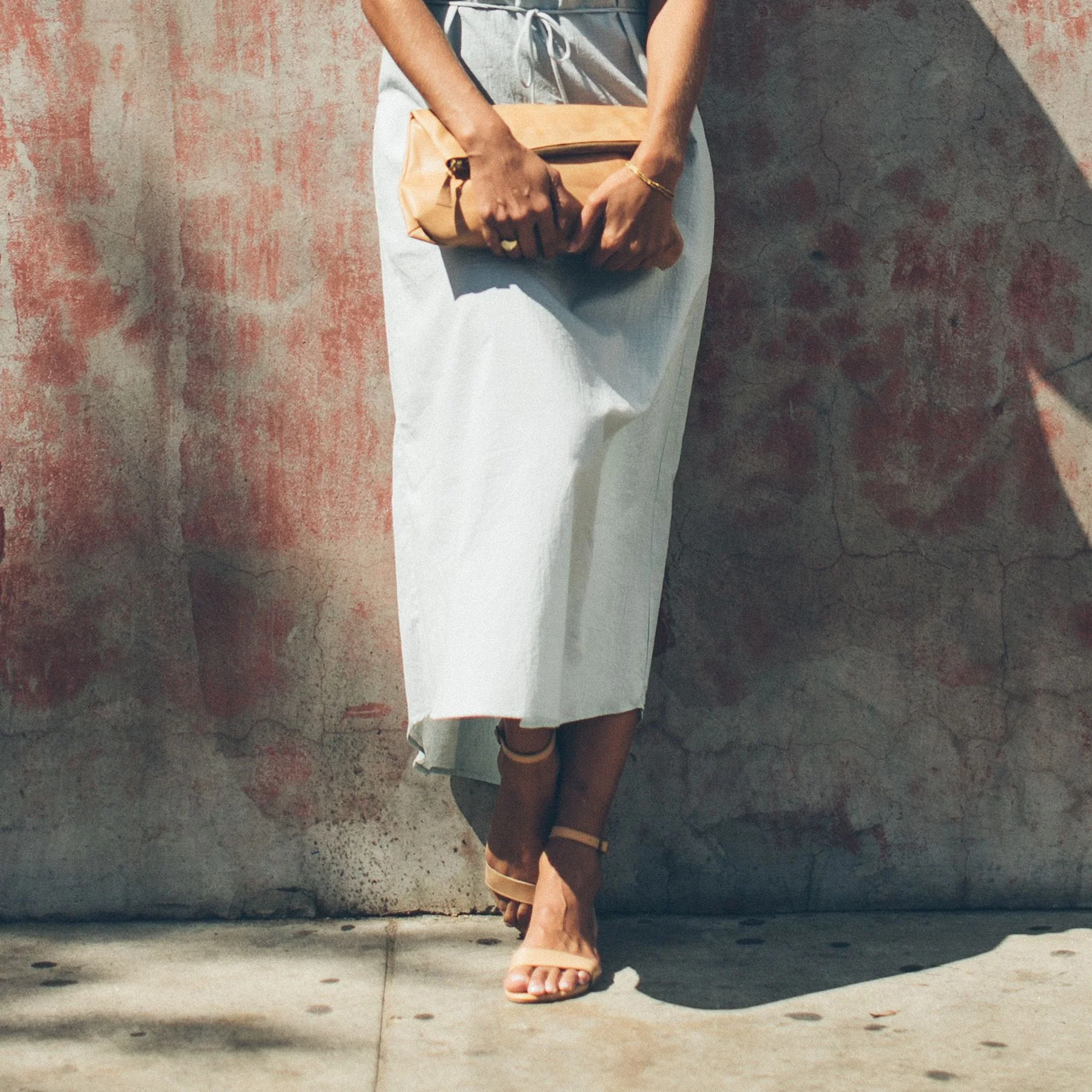 Serena Sandal in Pale Honey - Image 4