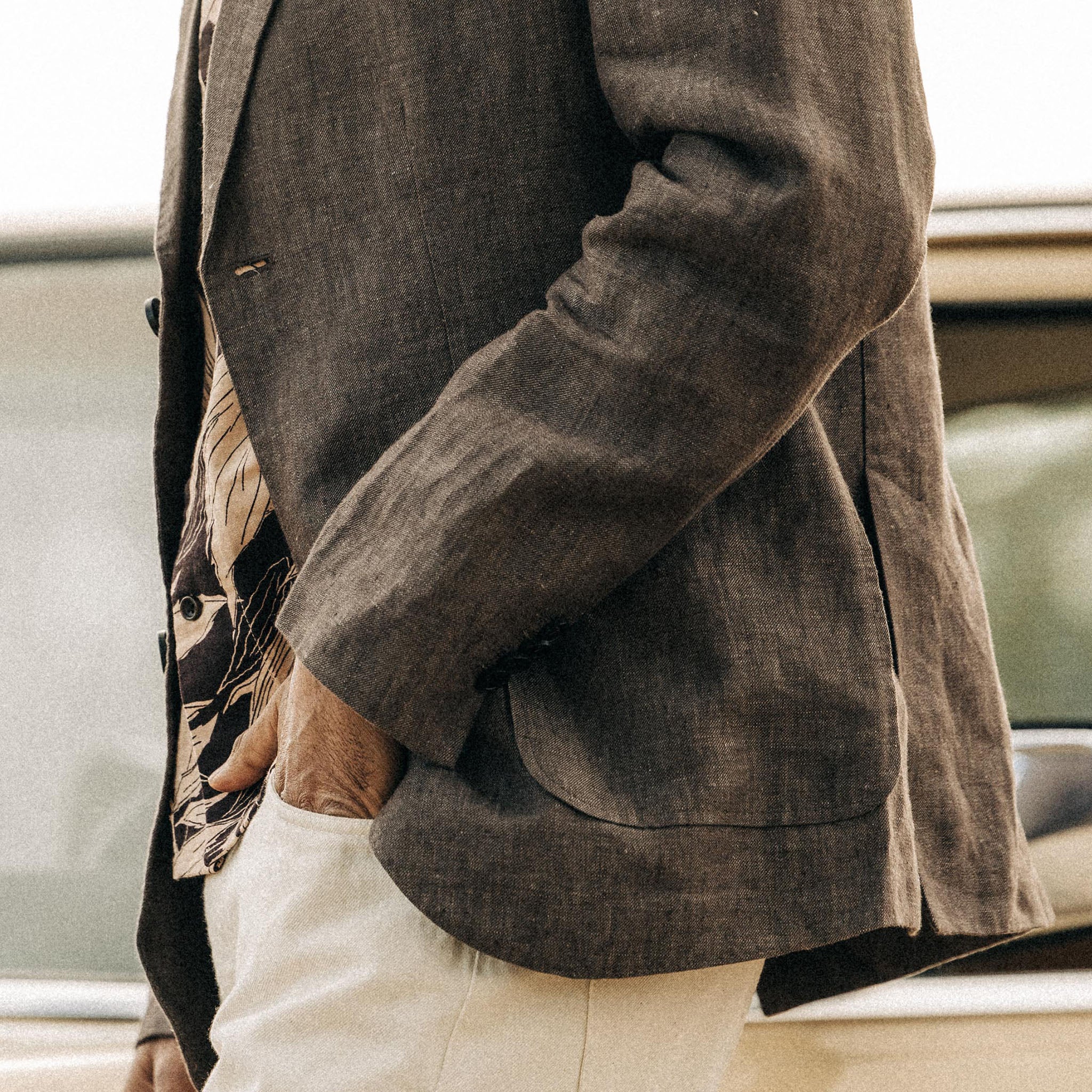 The Sheffield Sportcoat in Cocoa Linen - Image 4