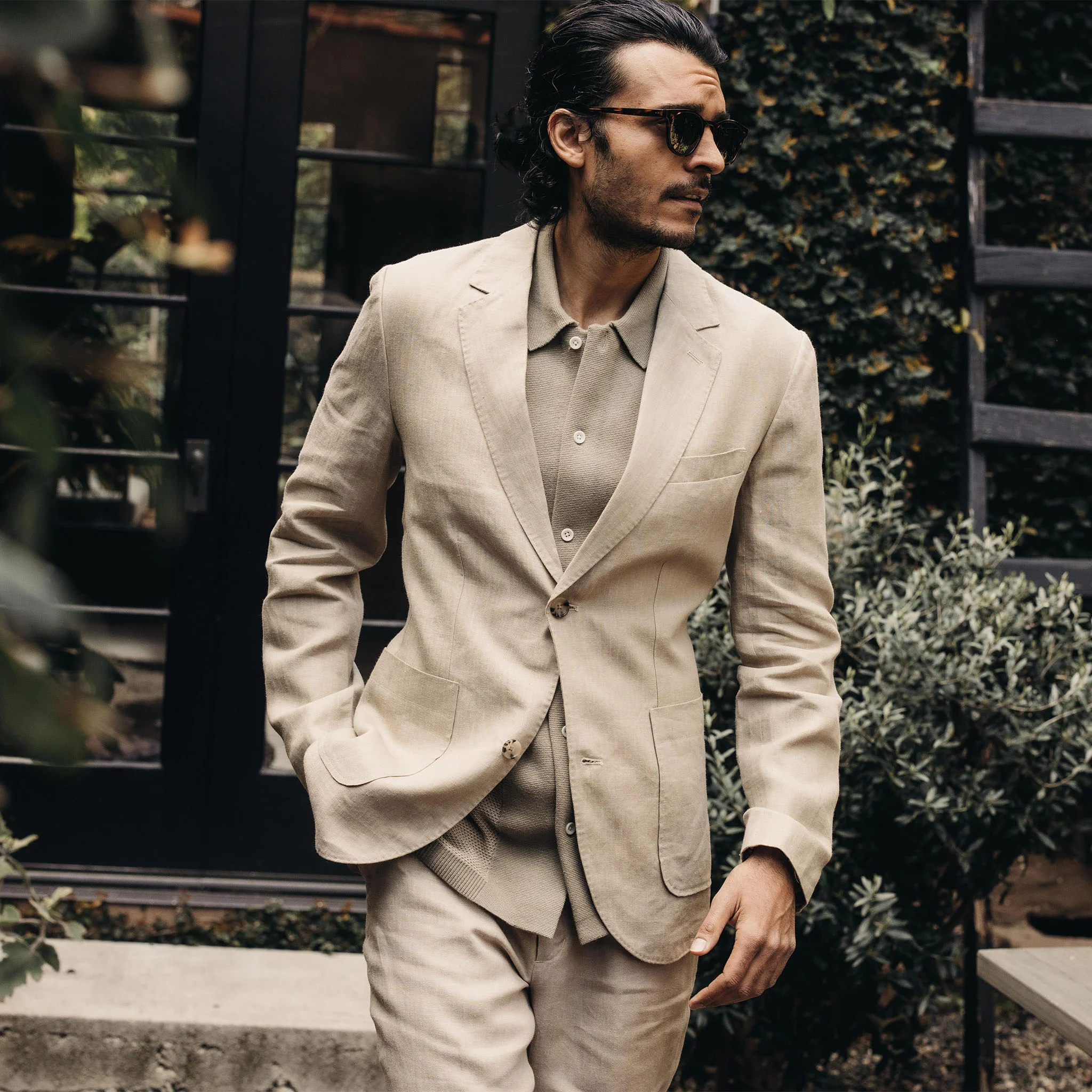 The Sheffield Sportcoat in Natural Linen - Image 2