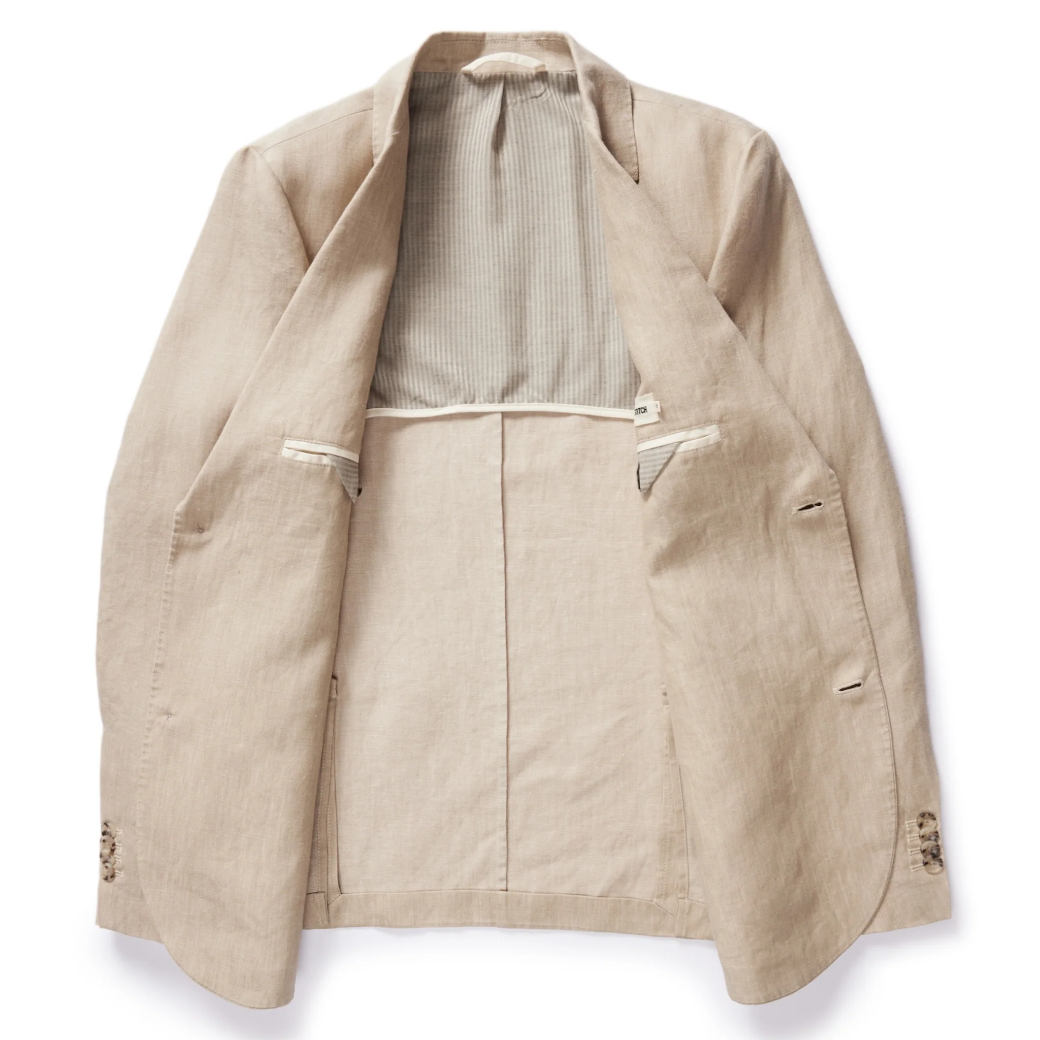 The Sheffield Sportcoat in Natural Linen - Image 6