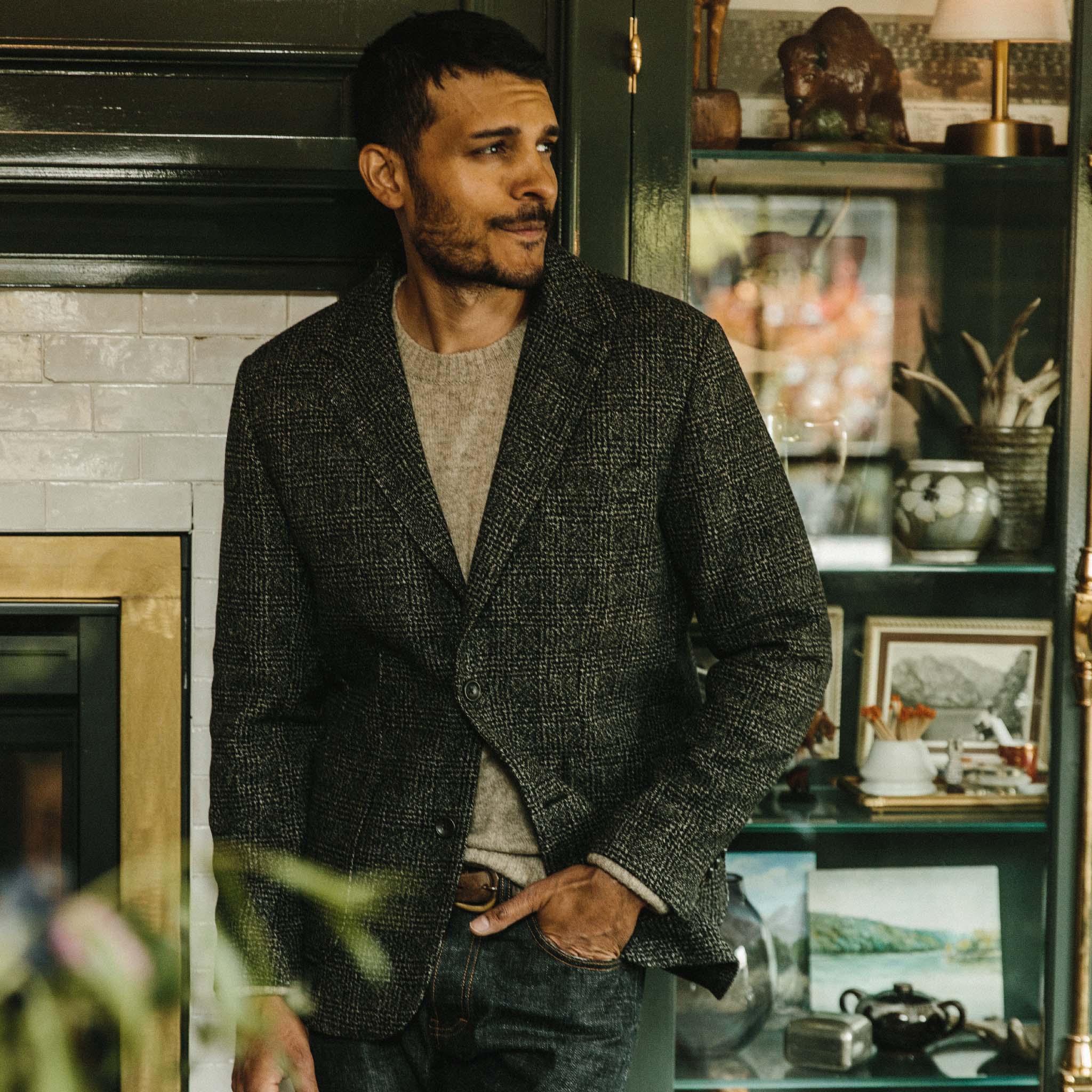 The Sheffield Sportcoat in Coal Slub Check - Image 2