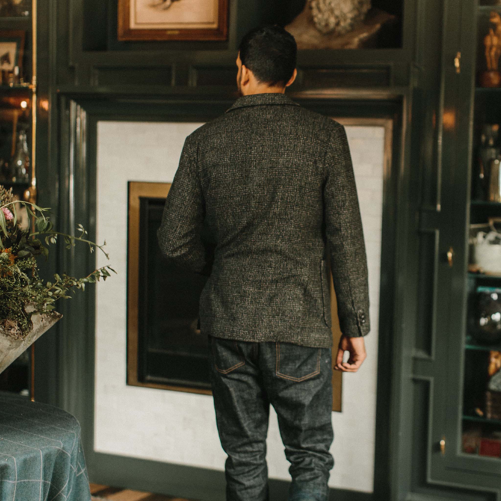 The Sheffield Sportcoat in Coal Slub Check - Image 5