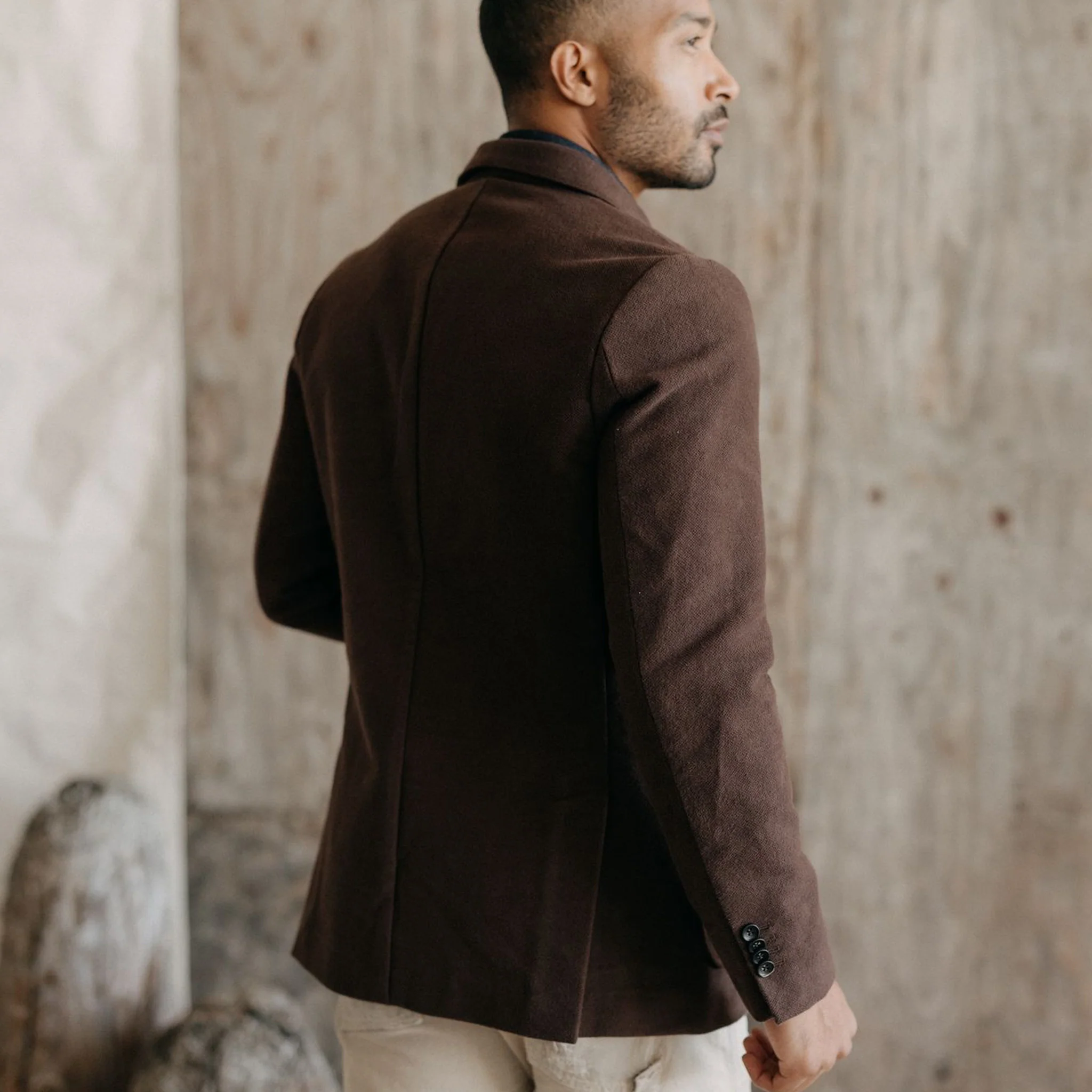 The Sheffield Sportcoat in Dark Chestnut Moleskin - Image 4