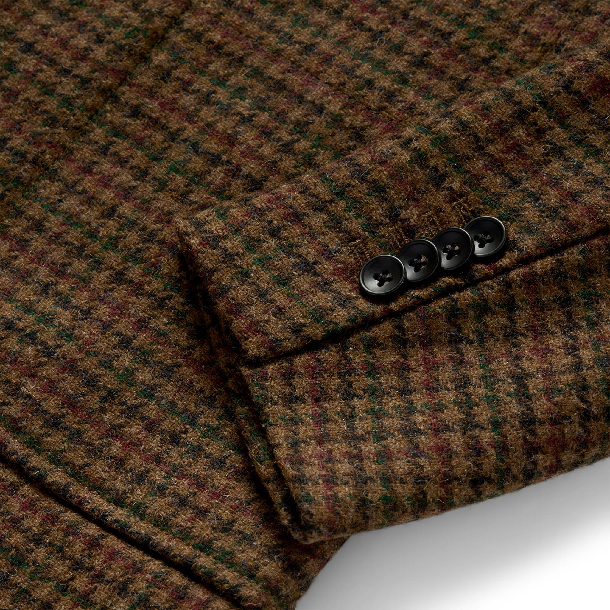 The Sheffield Sportcoat in Tan Gun Check - Image 7