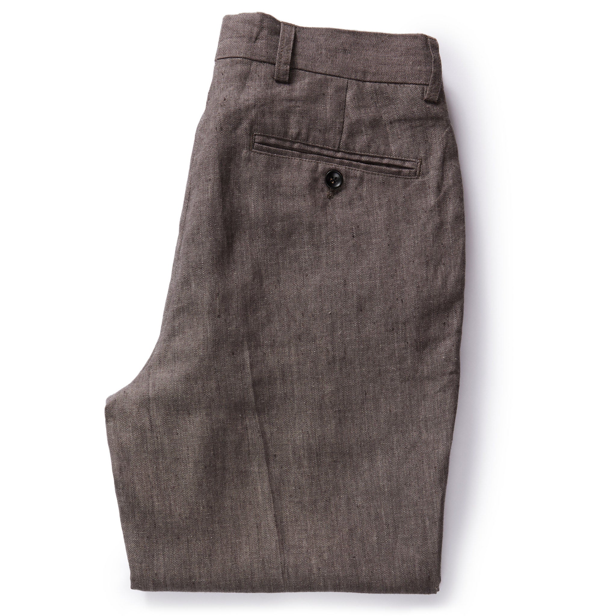 The Sheffield Trouser in Cocoa Linen - Image 5