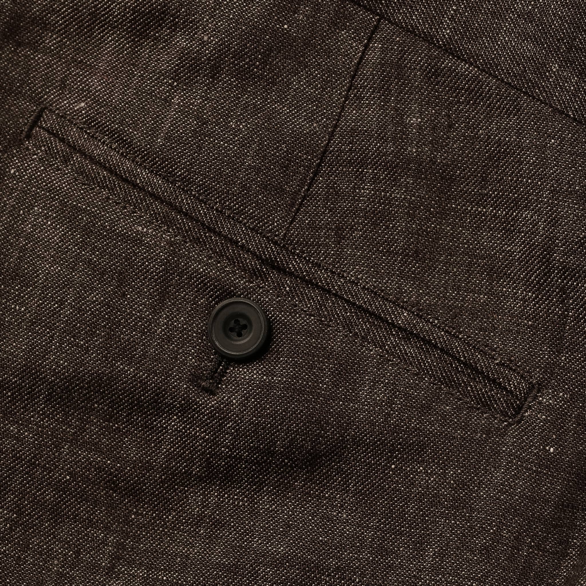 The Sheffield Trouser in Cocoa Linen - Image 7