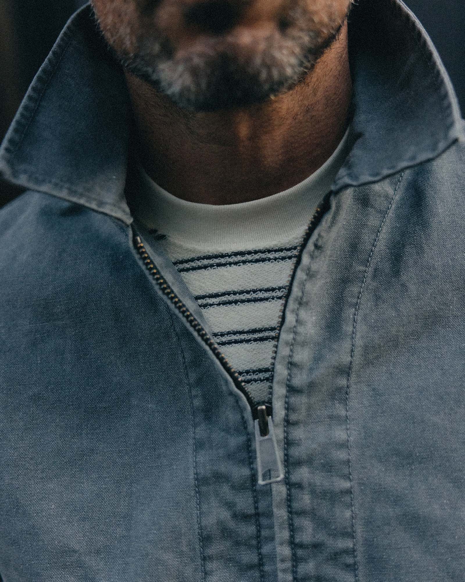The Shifter Jacket in Dark Grey Pigment Canvas - Image 3