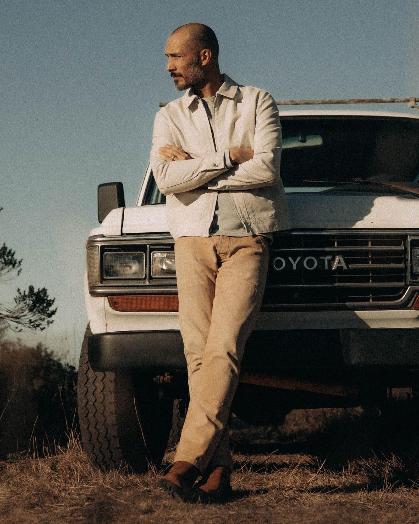The Shifter Jacket in Stone Pigment Canvas - Image 2