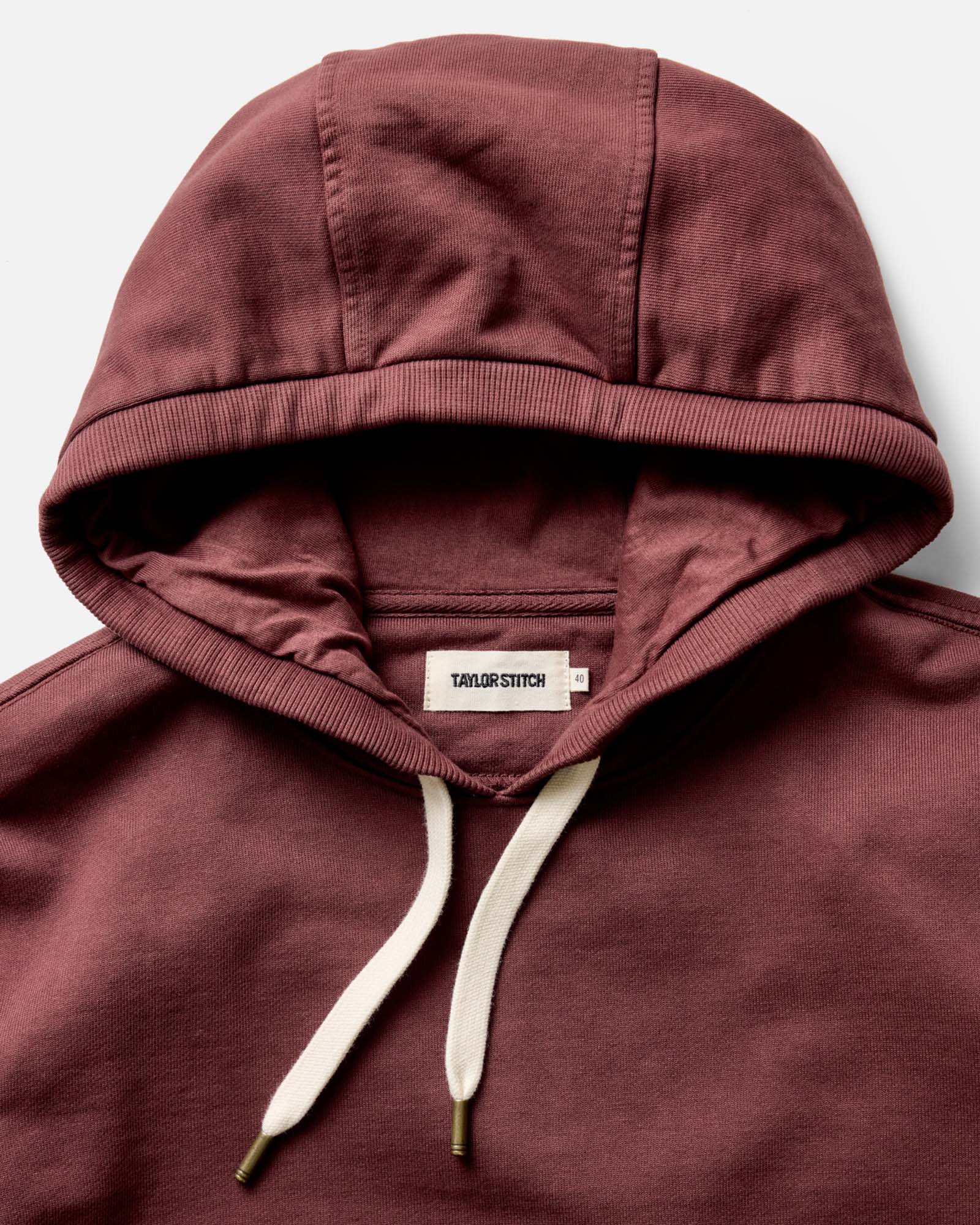 The Shop Hoodie in Dried Cherry - Image 5