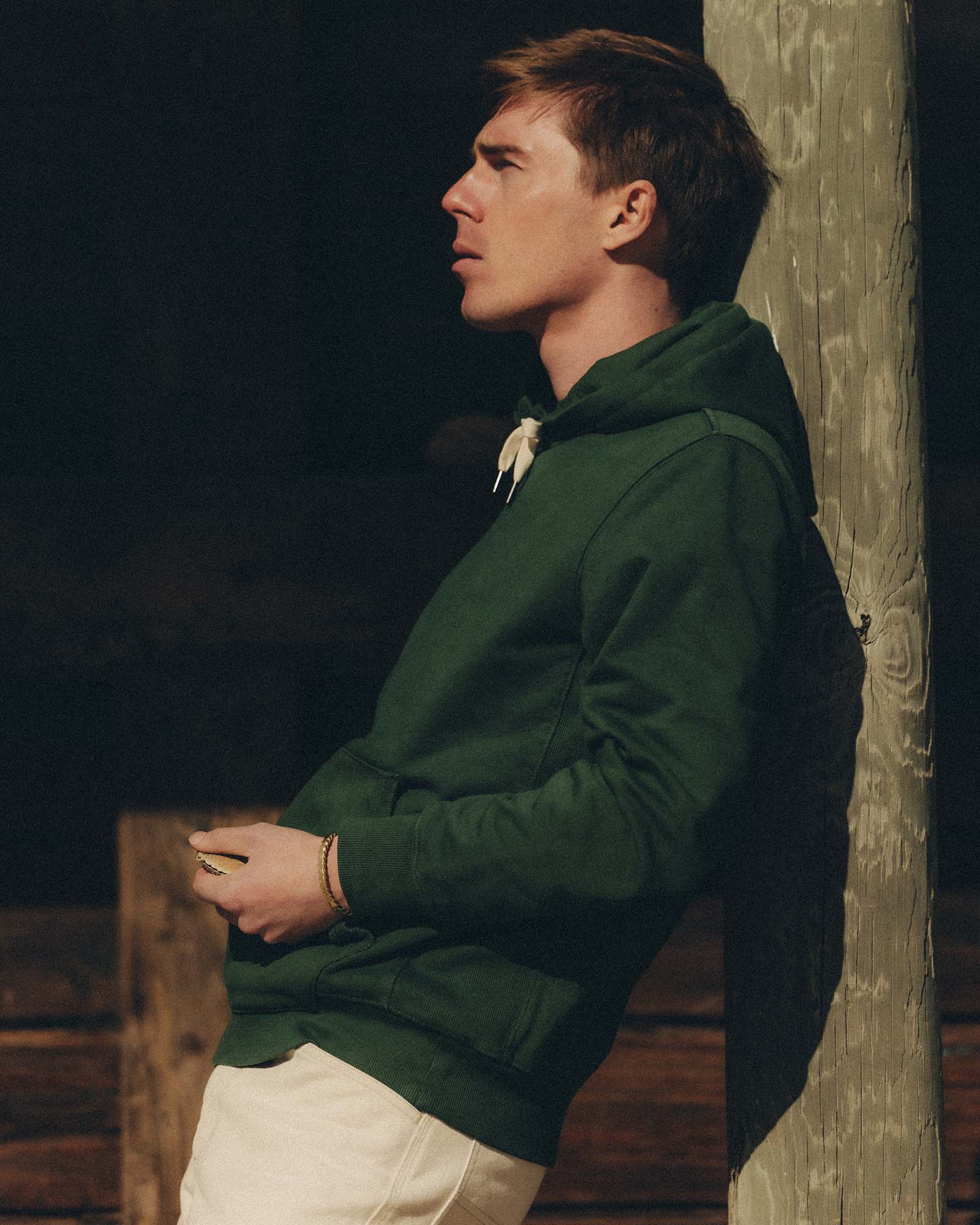 The Shop Hoodie in Ivy French Terry - Image 4