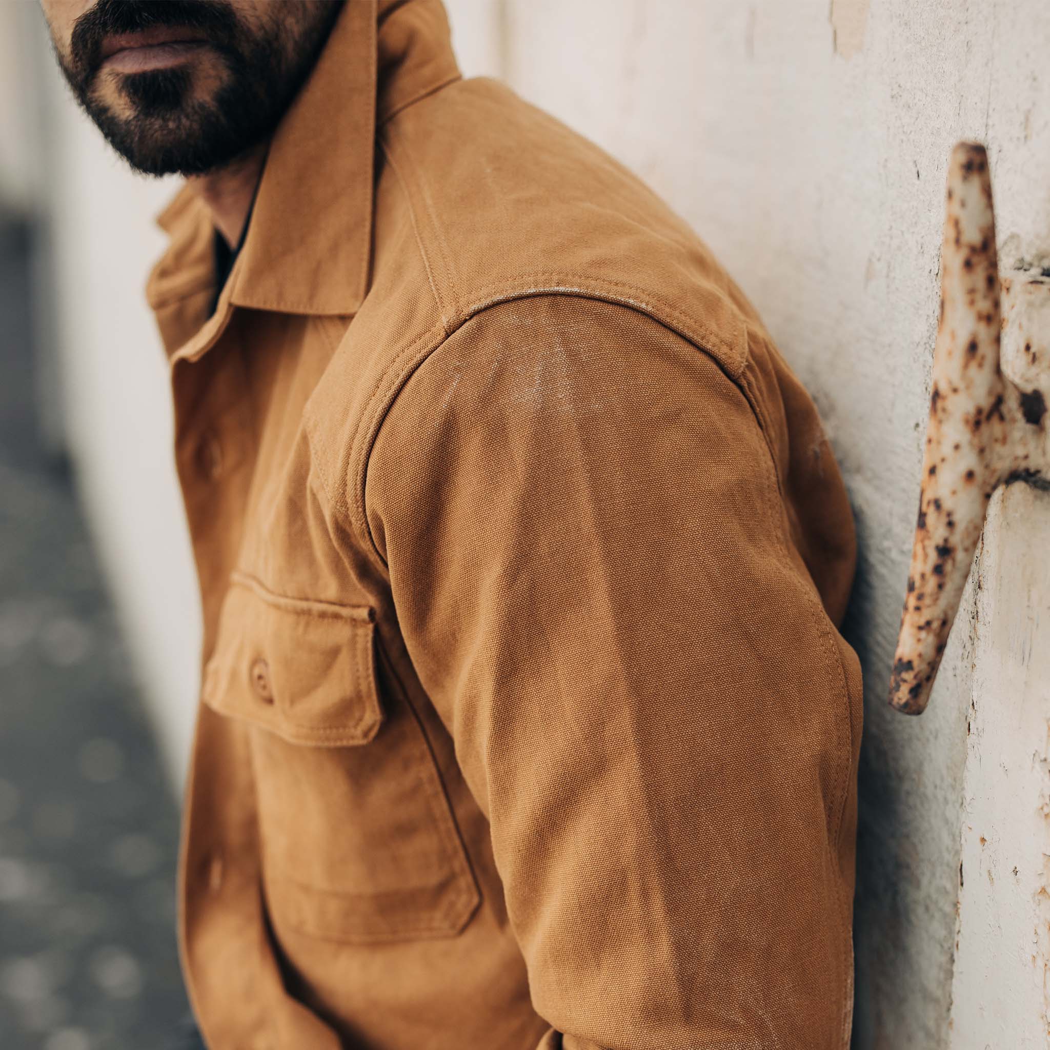 The Shop Shirt in Cedar Boss Duck - Image 3