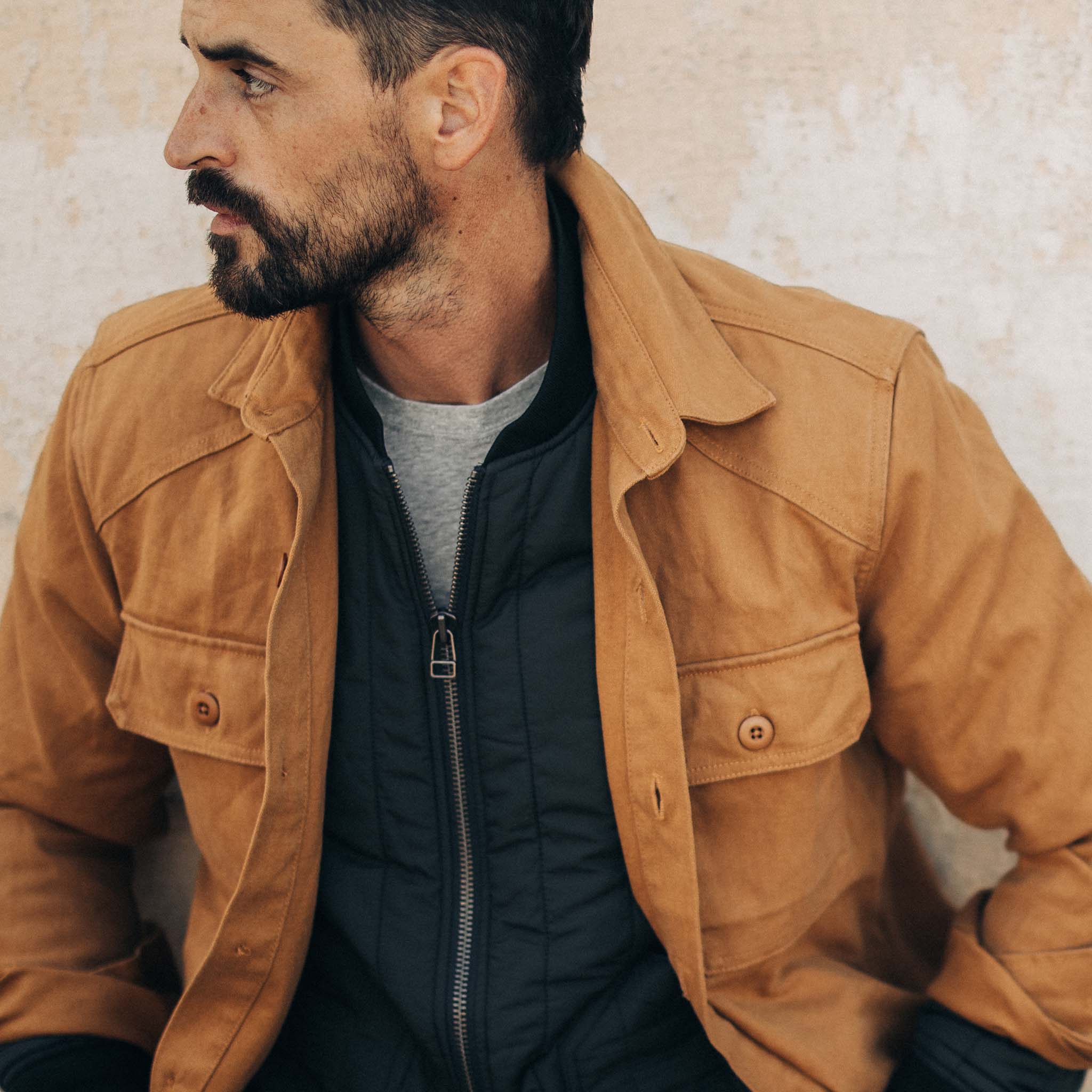The Shop Shirt in Cedar Boss Duck - Image 4