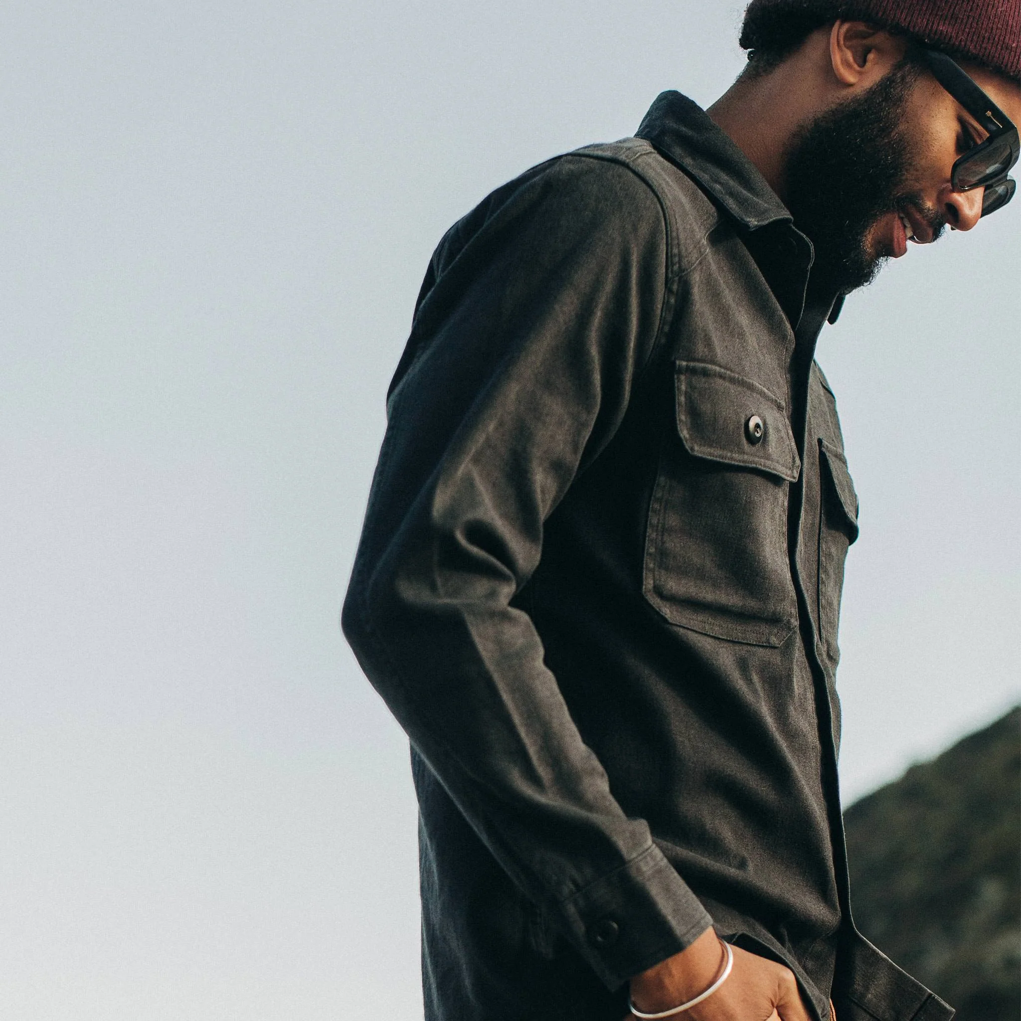 The Shop Shirt in Coal Boss Duck - Image 4