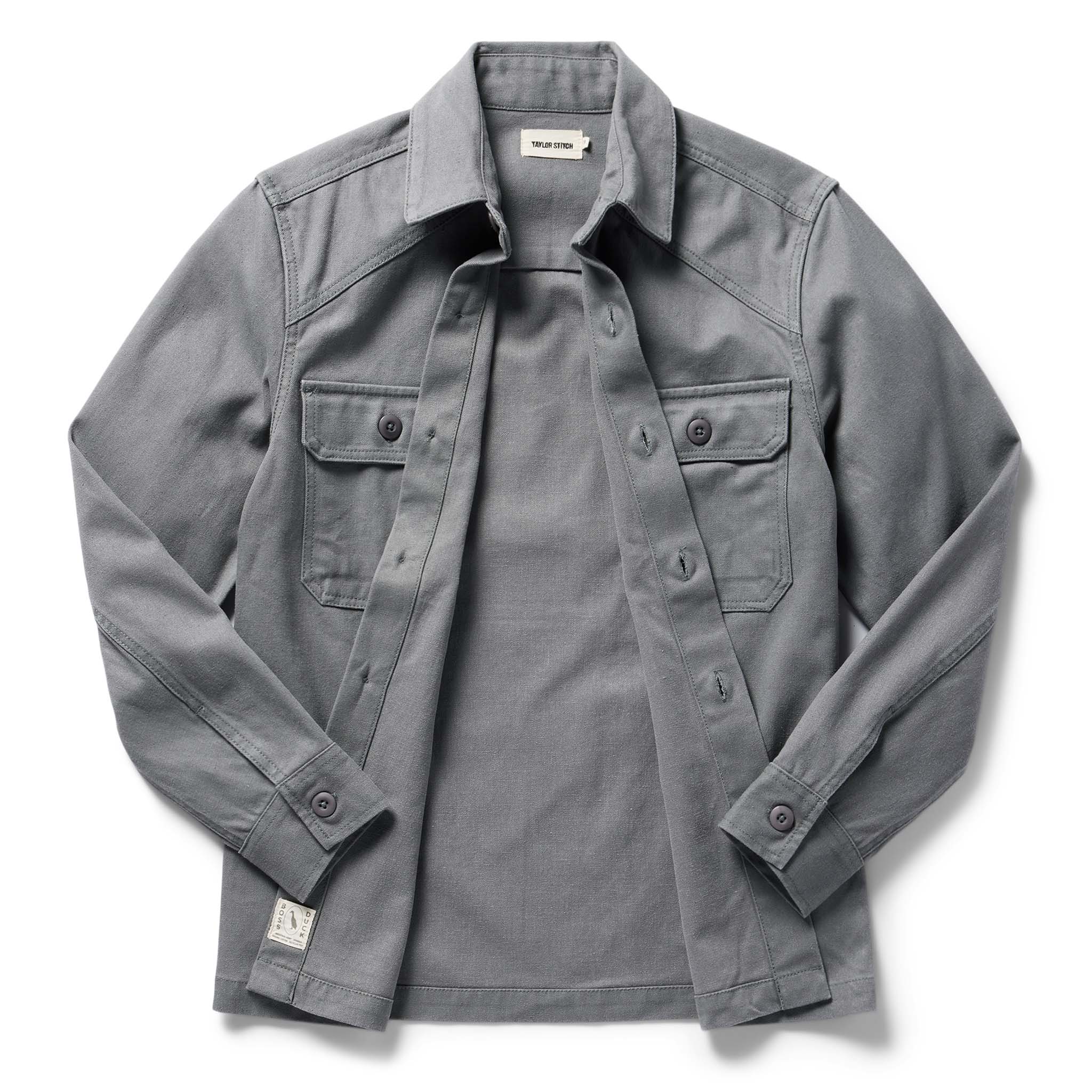 The Shop Shirt in Gravel Boss Duck - Image 5