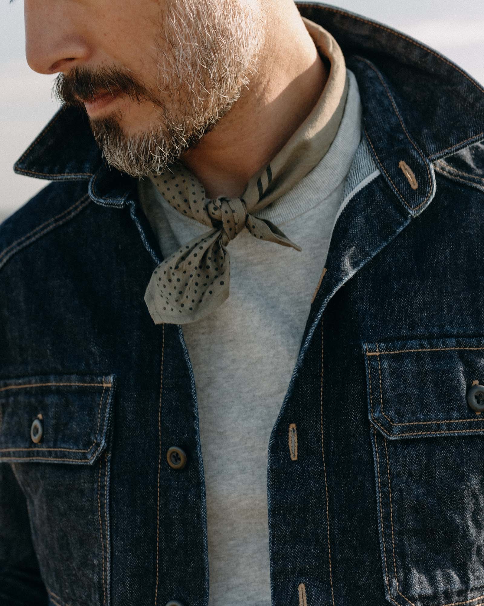 The Shop Shirt in Rinsed Indigo Selvedge - Image 3