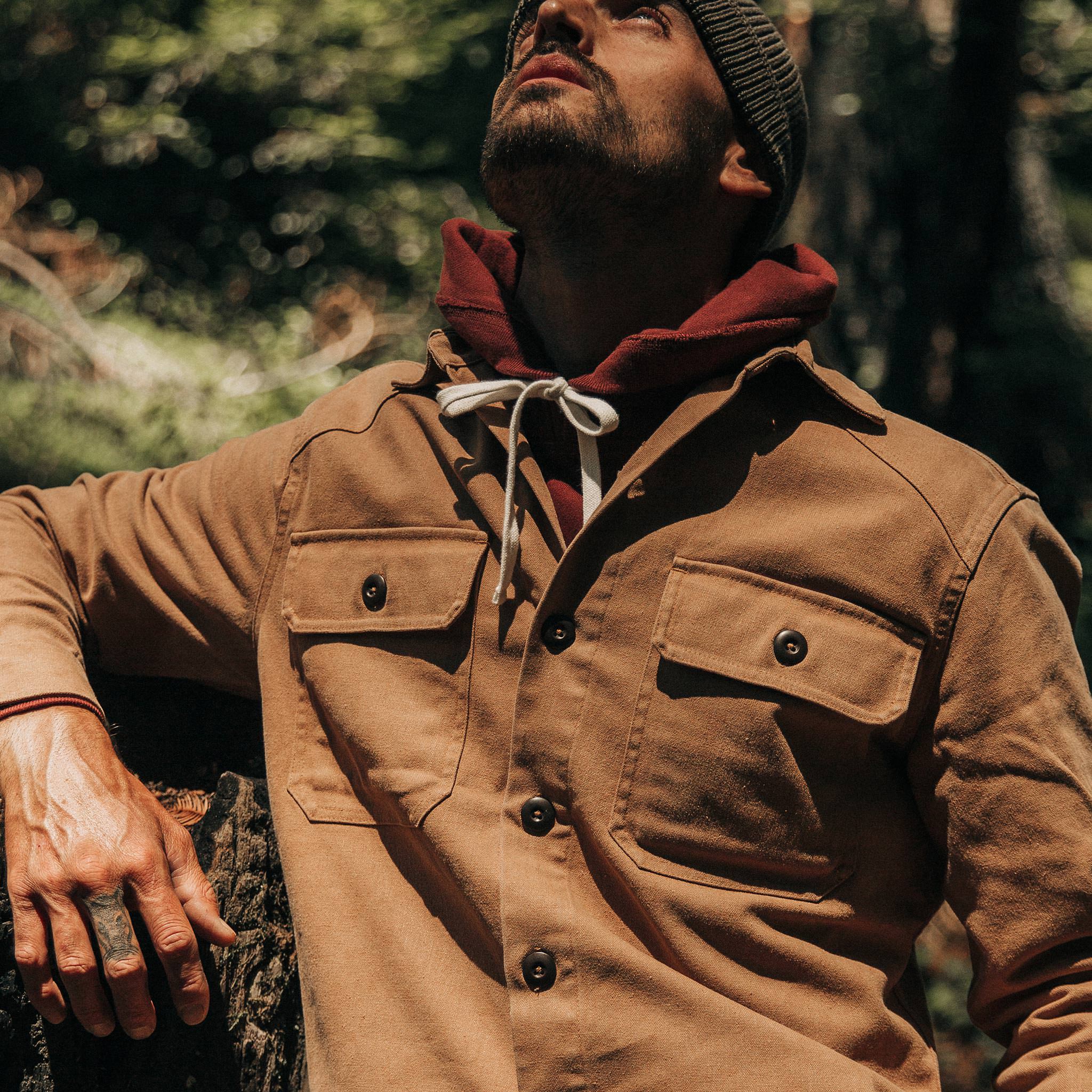 The Shop Shirt in Tobacco Boss Duck - Image 3