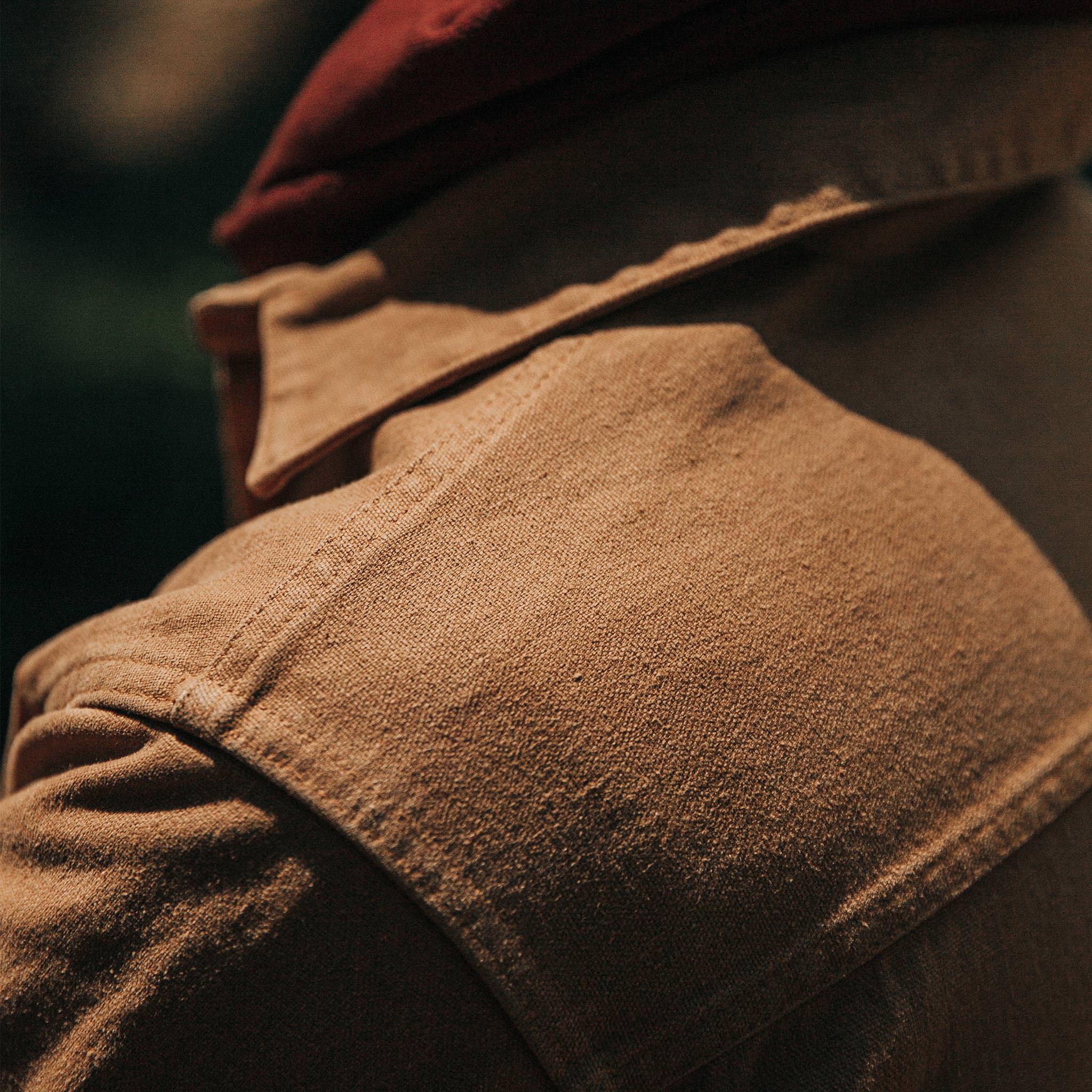 The Shop Shirt in Tobacco Boss Duck - Image 4