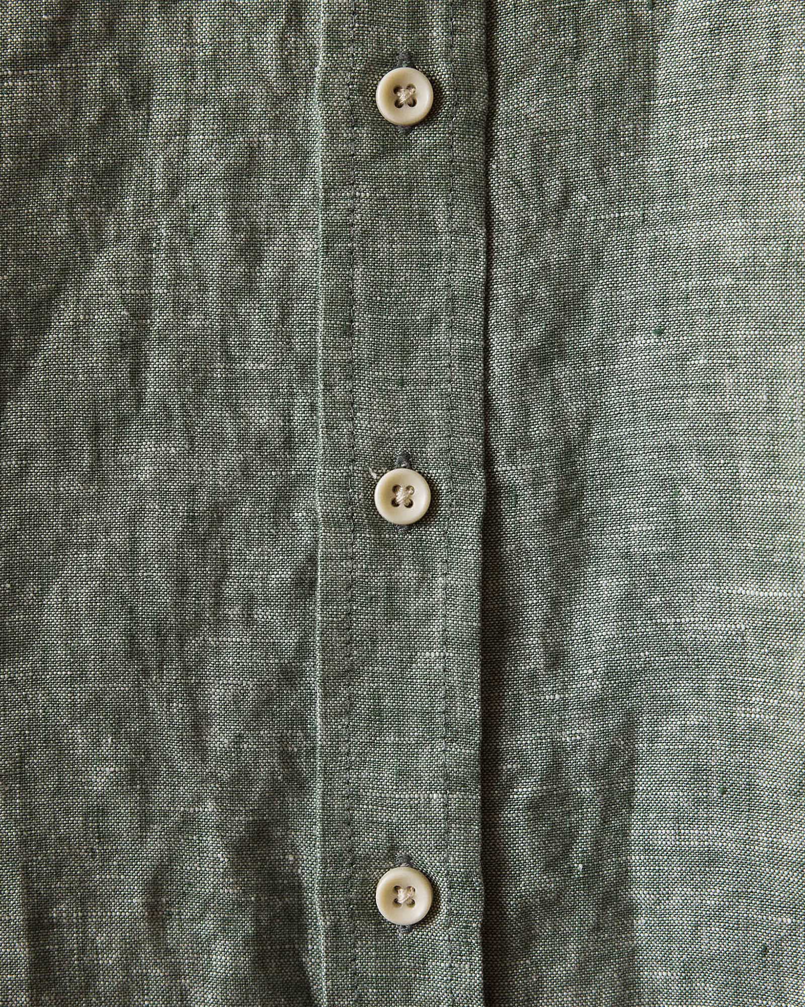 The Short Sleeve California in Cilantro Hemp - Image 6