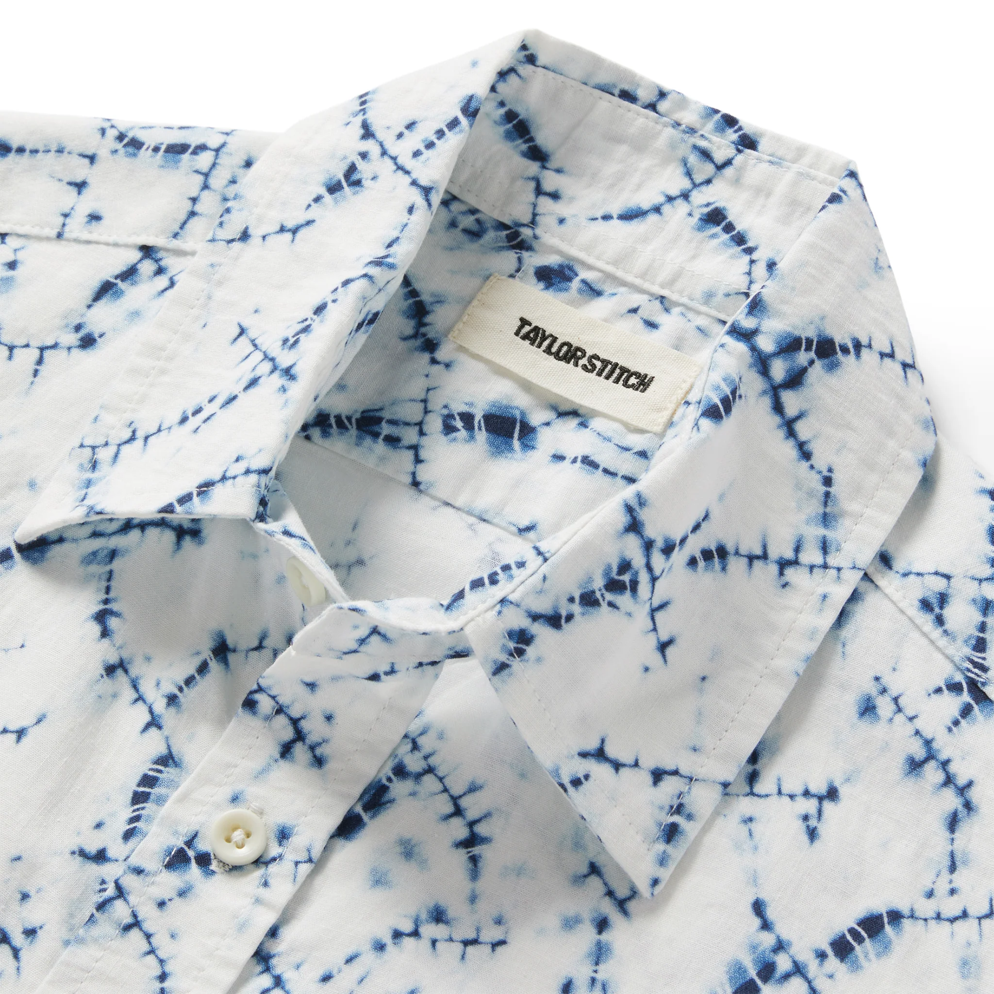 The Short Sleeve California in Deep Navy Crackle - Image 4
