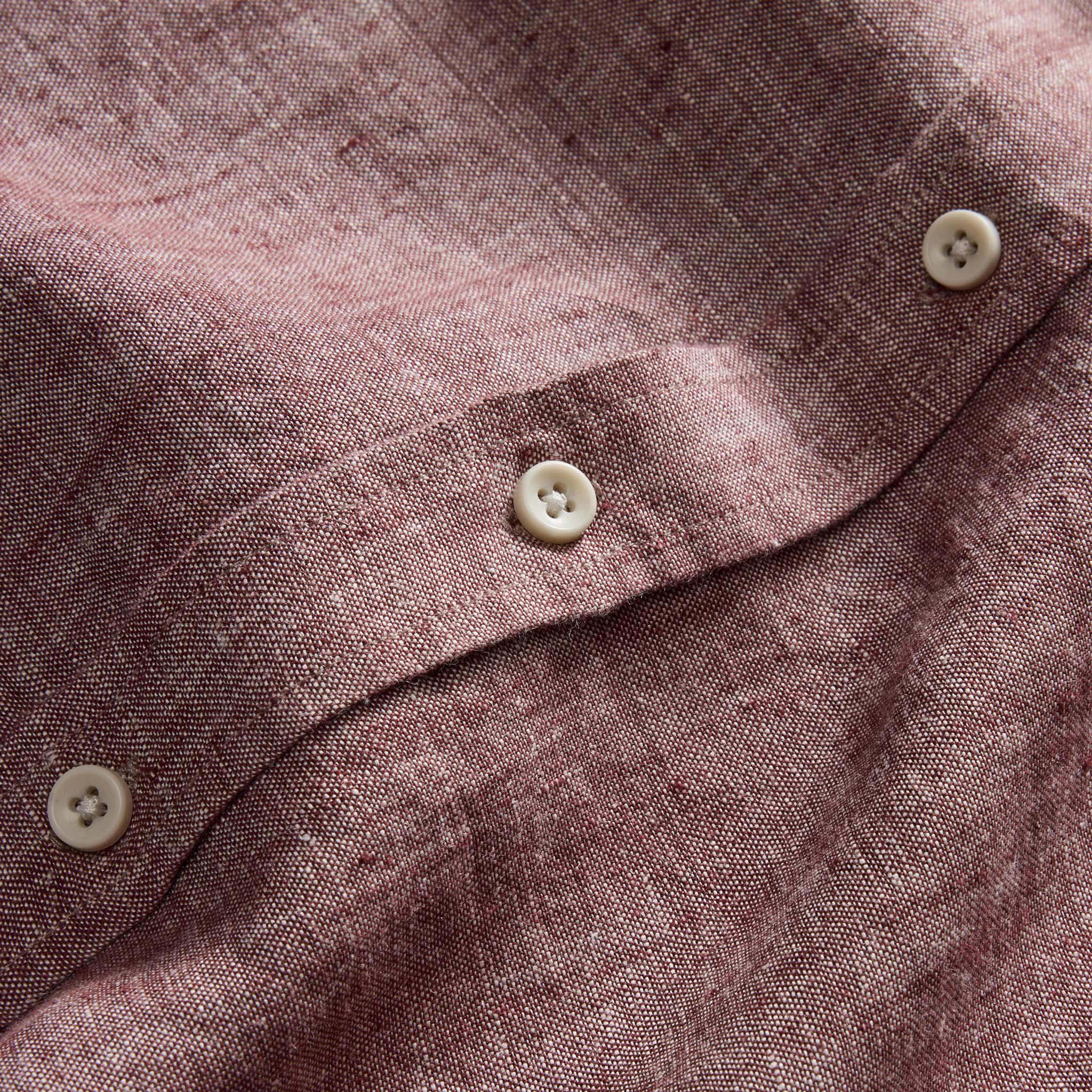 The Short Sleeve California in Dried Cherry Hemp - Image 7