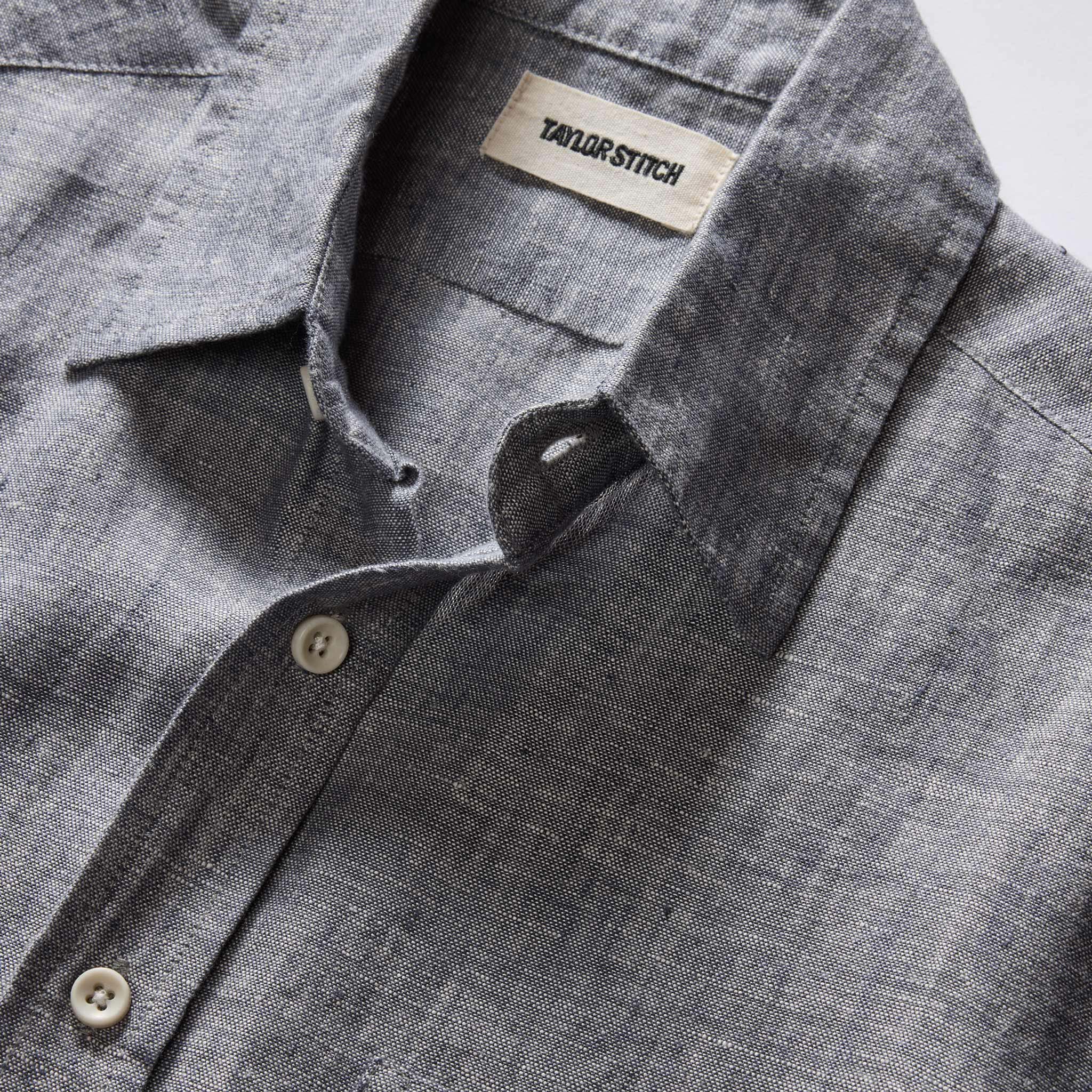 The Short Sleeve California in Faded Navy Hemp - Image 5