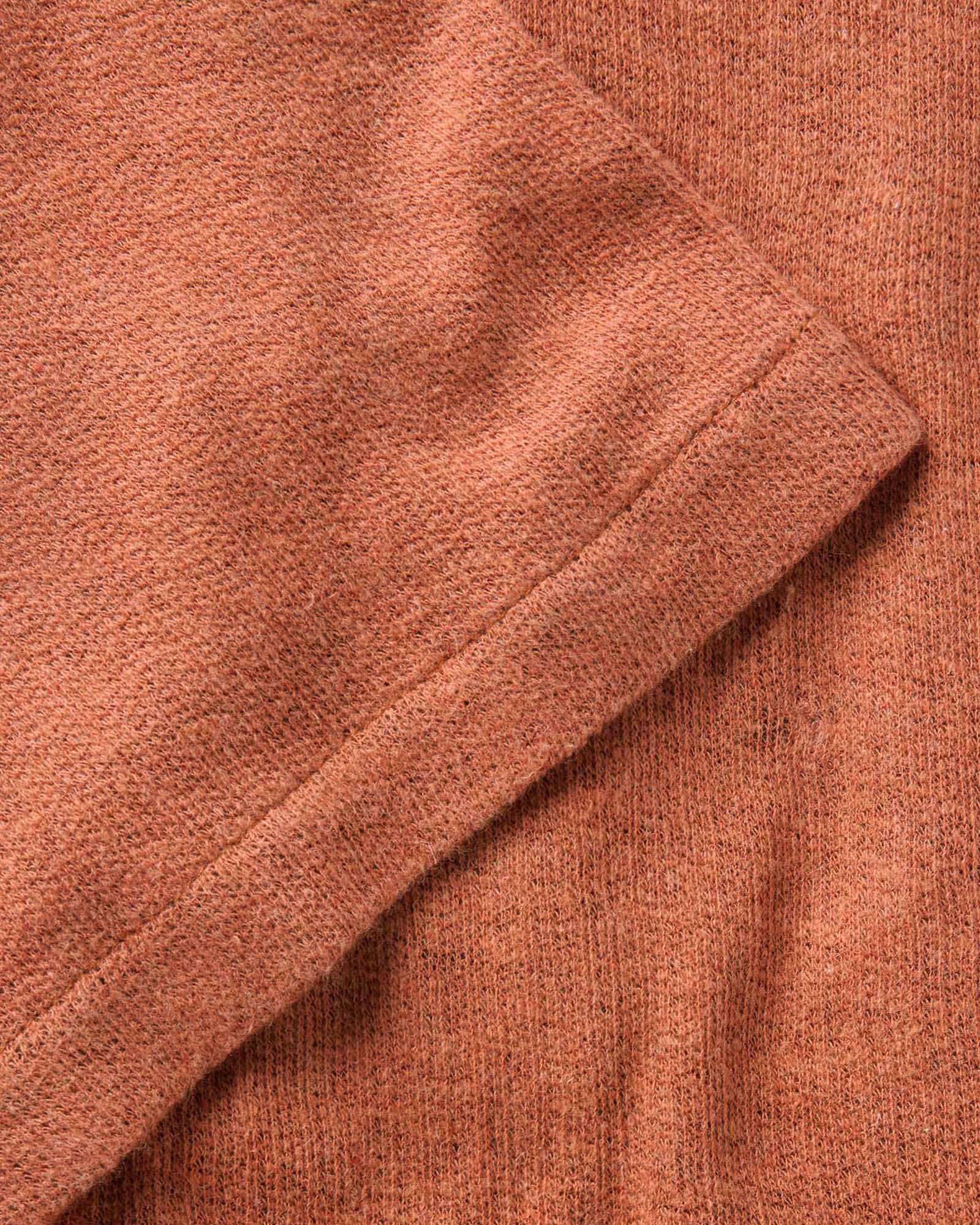 The Short Sleeve California in Heather Driftwood Double Knit - Image 6